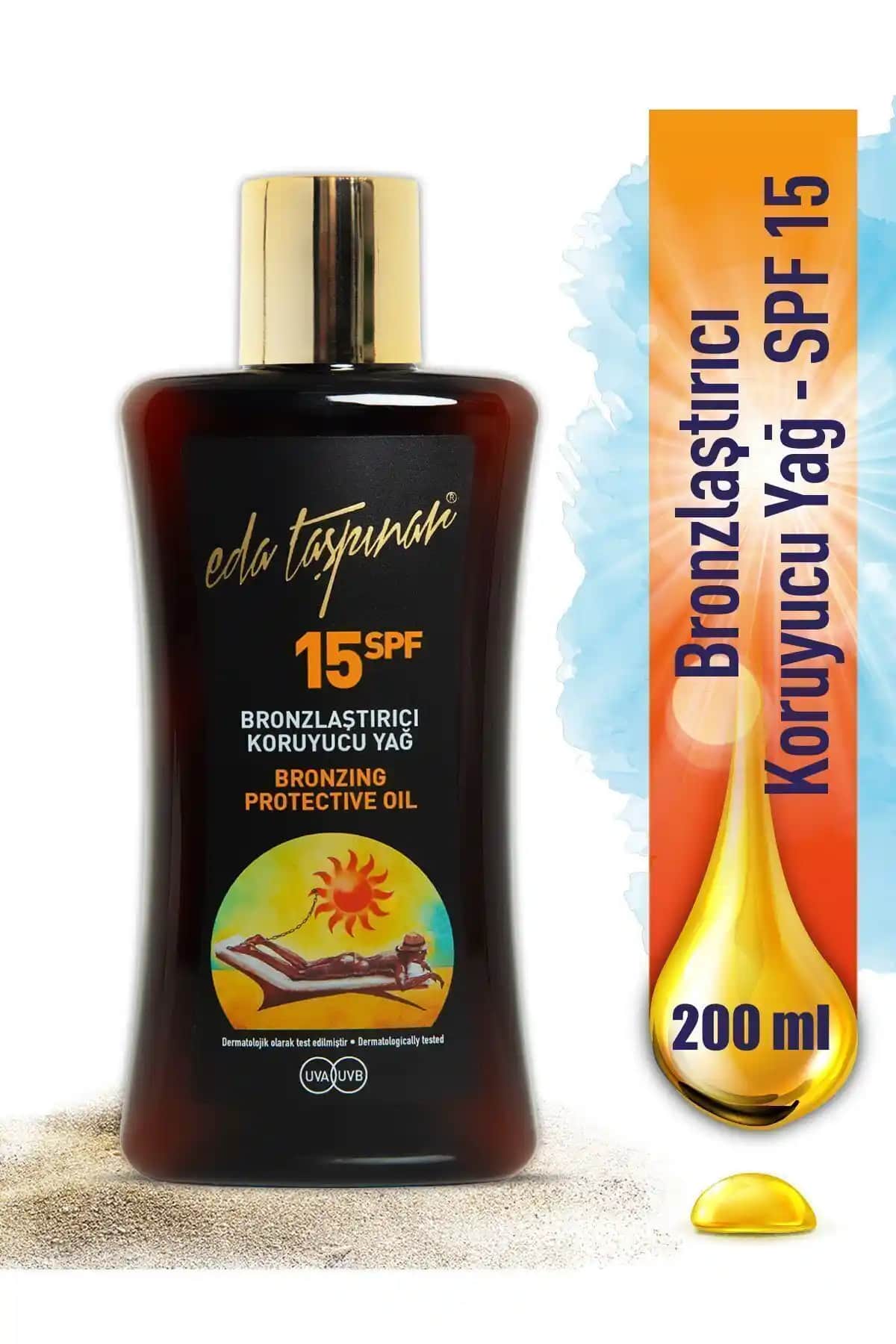 Eda Taşpınar Bronzer Karşılaştırması: SPF 15 ve Miami Extreme Bronzlaştırıcı Bombası