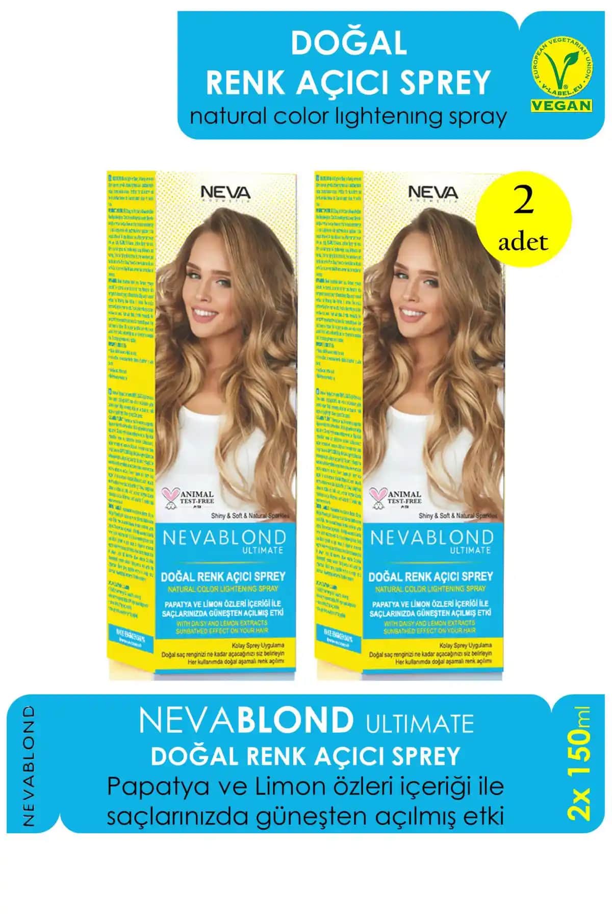 Saç Açıcı Ürünler Karşılaştırması: Neva Color 0nevablond ve Sea Color Smooth Effect