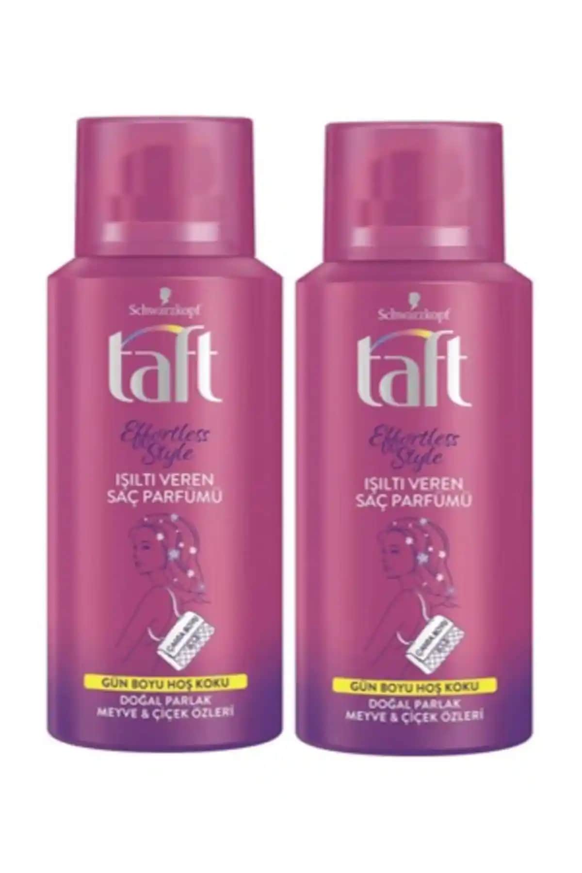 Taft Effortless Style Işıltı Veren Saç Parfümü: Kalıcı Ferahlık ve Parlaklık Sağlayan Ürün