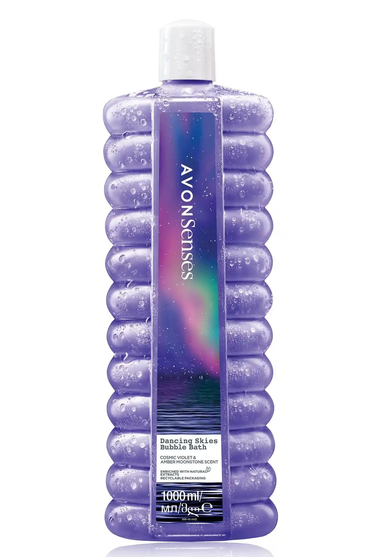 Avon Senses Dancing Skies Menekşe ve Ahududu Kokulu Banyo Köpüğü ile Ferah ve Güvenli Banyo Deneyimi