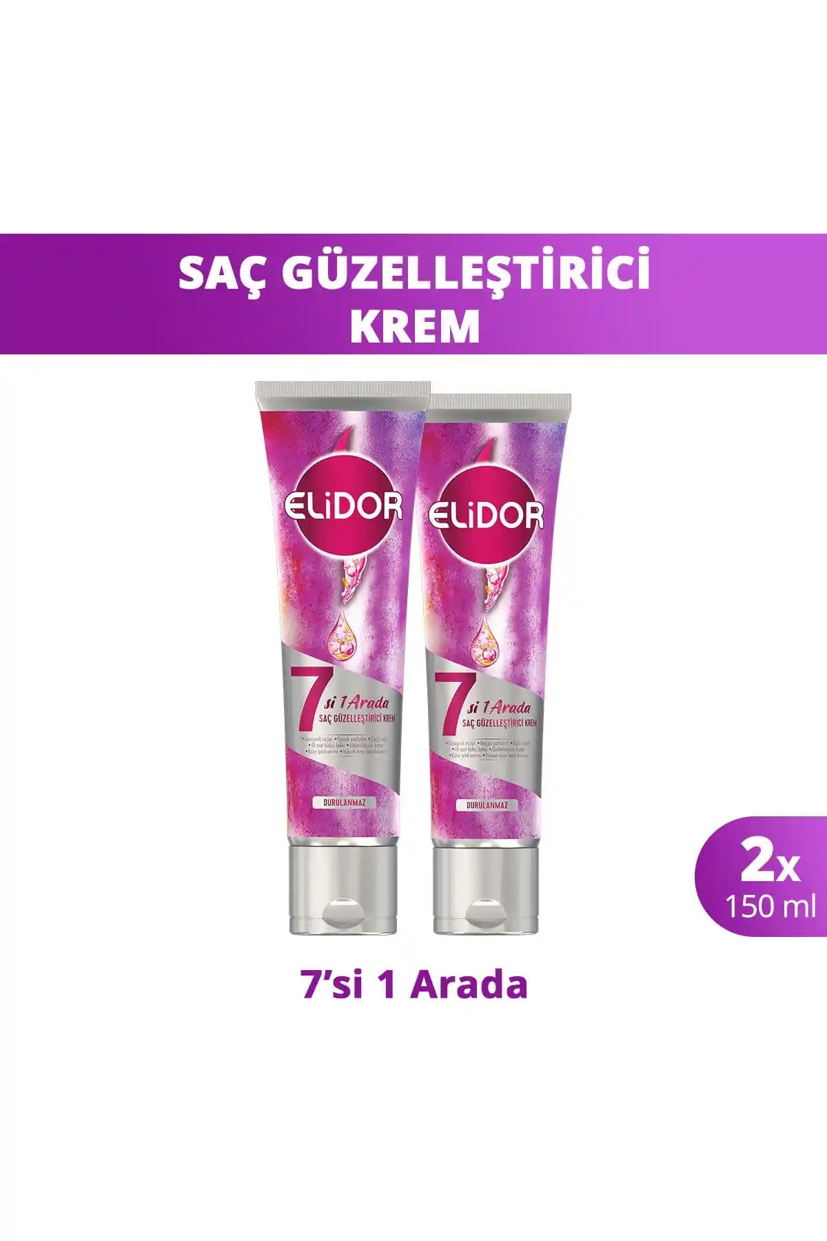 Elidor 7'si 1 Arada ve Superblend 1 Minute Saç Bakım Kremi Karşılaştırması