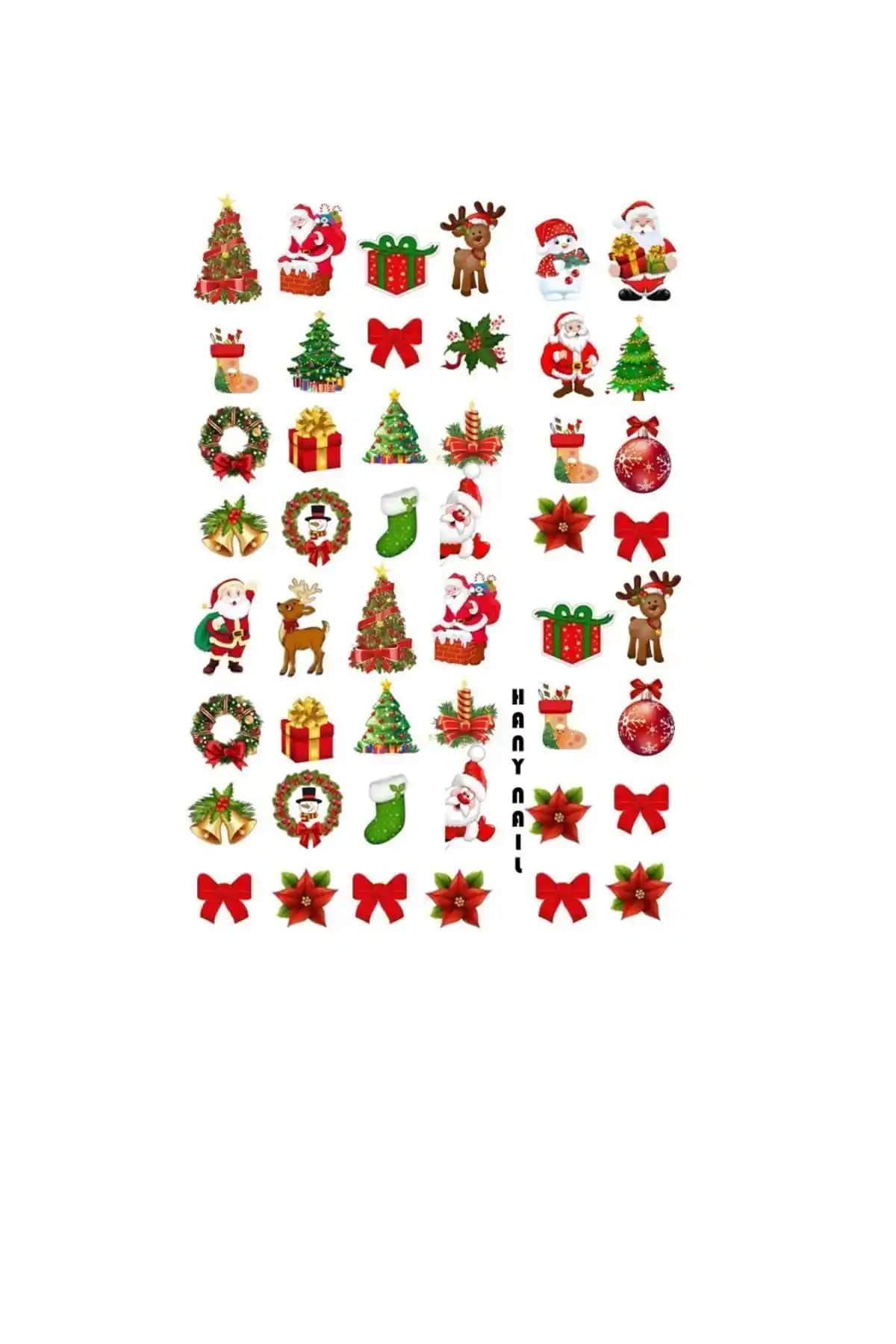 Hanyi Nail Su Transfer Sticker Karşılaştırması: Yılbaşı ve Çok Renkli Modellerin Özellikleri