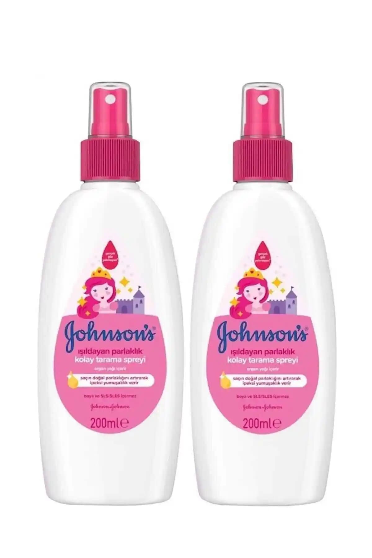 Johnson's Baby Bebek Kolay Tarama Spreyi 200ml 2'li Set ile Hassas Saç Bakımı