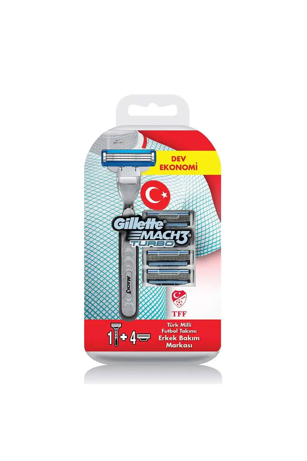 Gillette Mach3 Turbo Tıraş Makinesi ve Yedek Bıçak Karşılaştırması