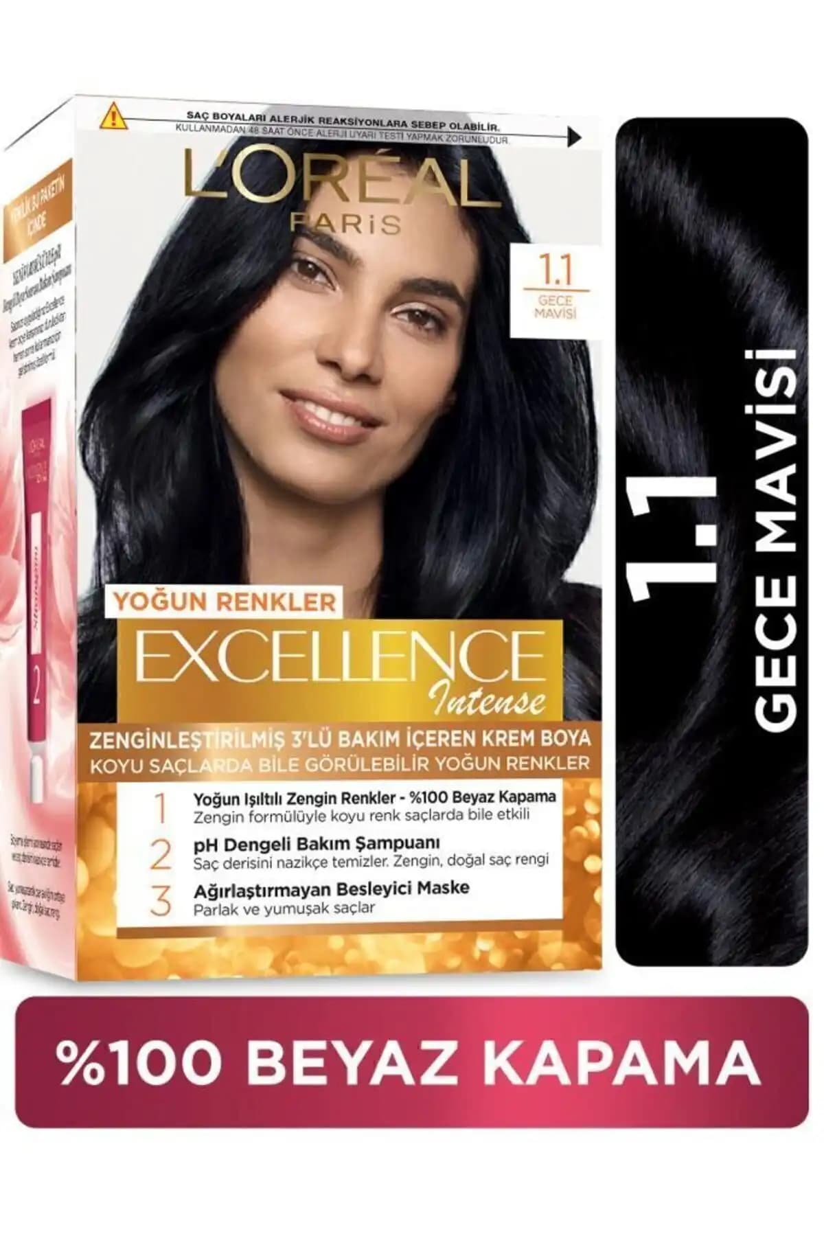 L'Oreal Paris Excellence Saç Boyası Karşılaştırması: Siyah Renk Seçenekleri ve Özellikleri 2