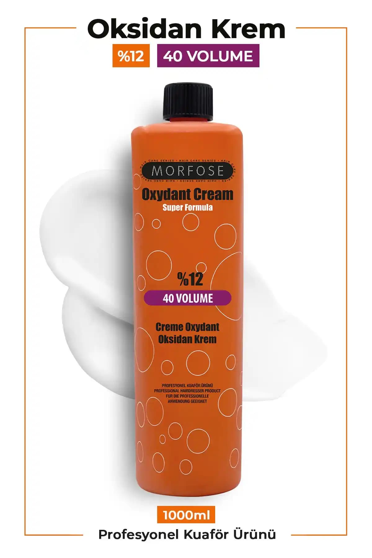 Morfose %12 40 Volüm Oksidan ile Güçlü ve Güvenilir Saç Renk Açma Çözümü