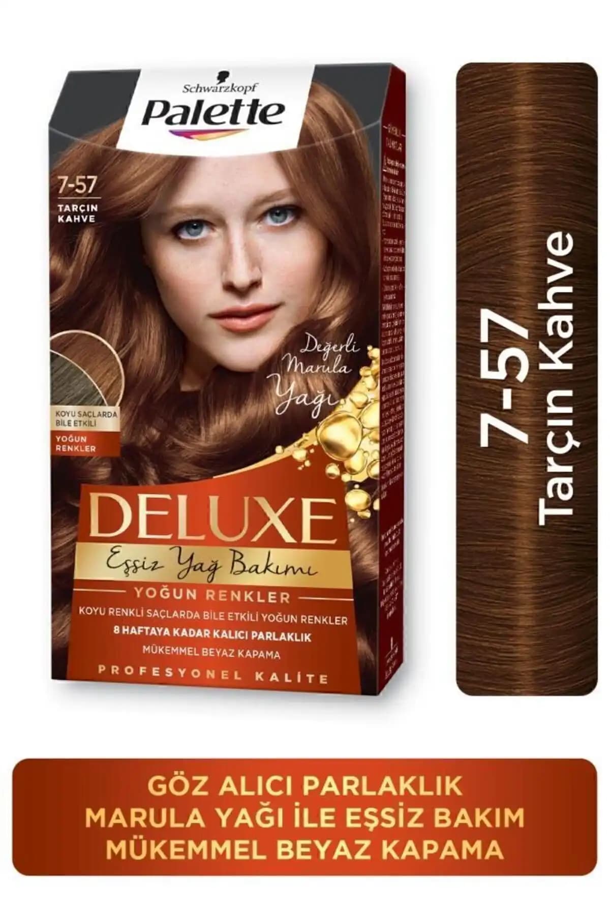 Palette Deluxe 7-77 ve Schwarzkopf 7-57 Saç Boyaları Karşılaştırması 2