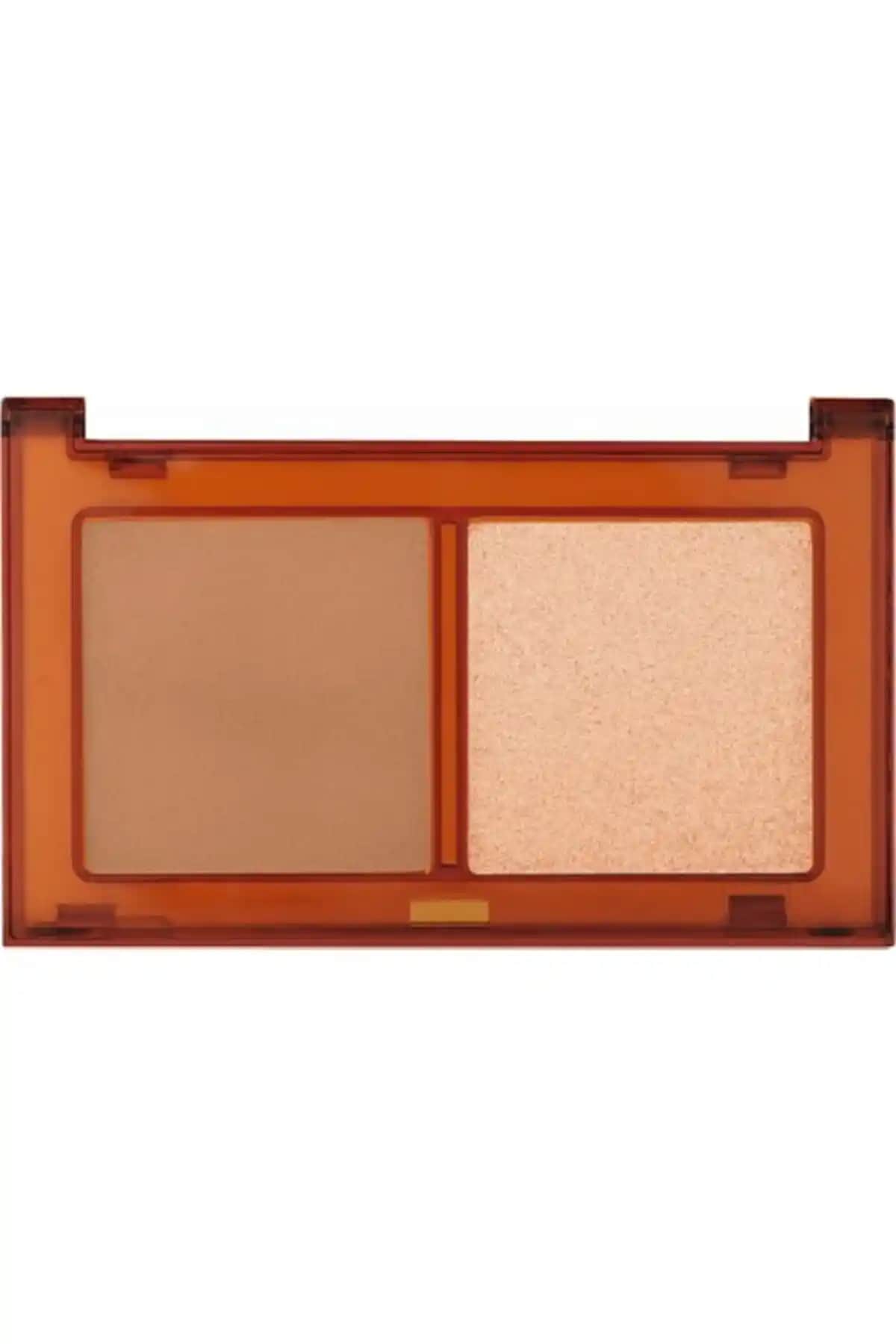 Pastel Fashion Sun Kissed 01 Bronzer ve Aydınlatıcı Seti Doğal ve Parlak Makyaj İçin Uygun