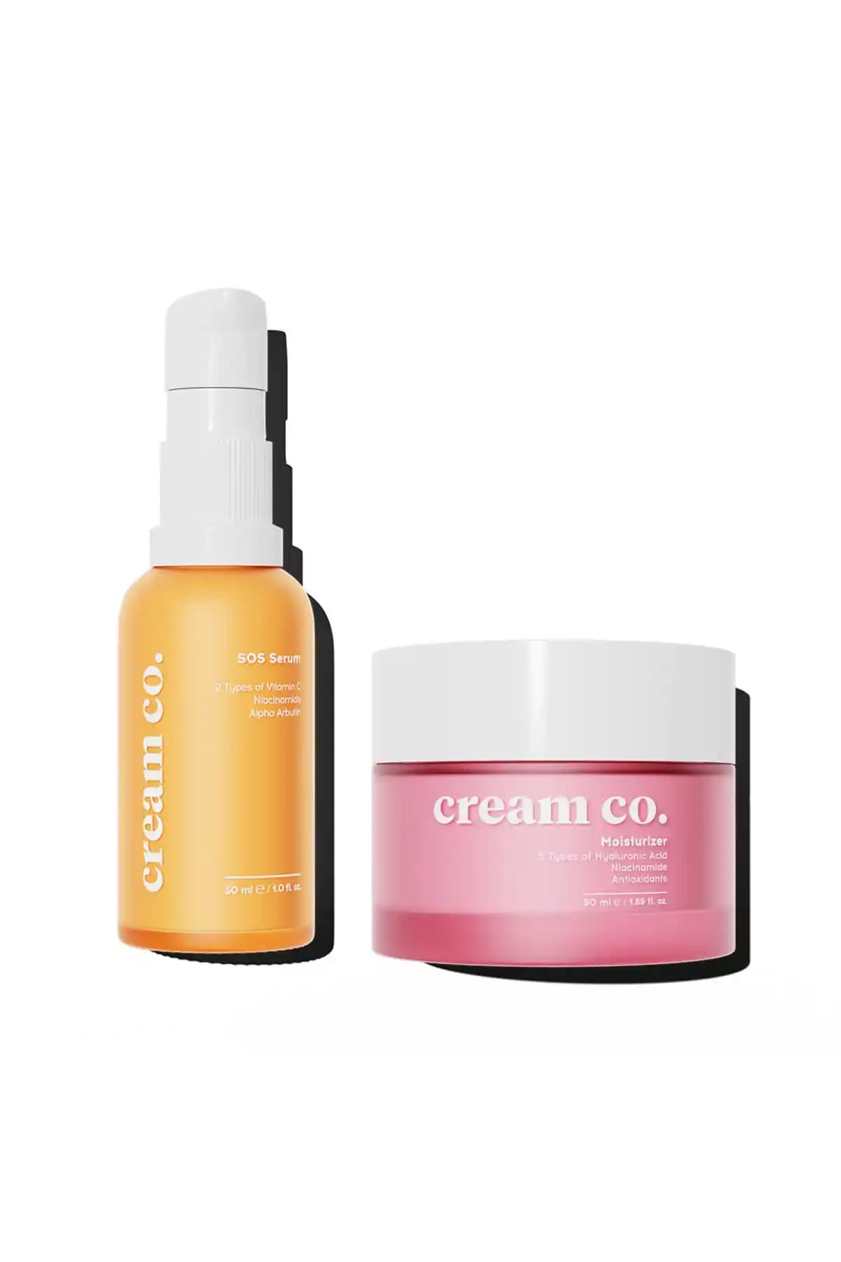 Cream Co. Leke Karşıtı Cilt Tonu Eşitleyici Nemlendirici İkili Seti Türkiye Üretimi