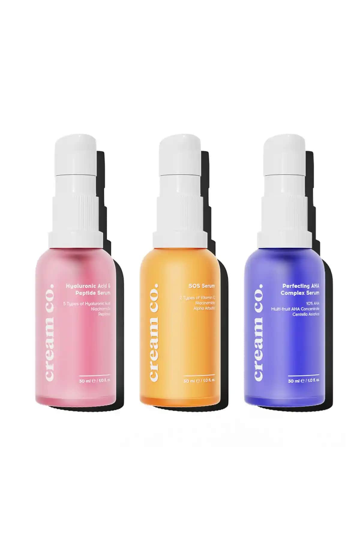 Cream Co. Yenilikçi Serum Seti ile Cilt Yenileme ve Parlaklık Artışı