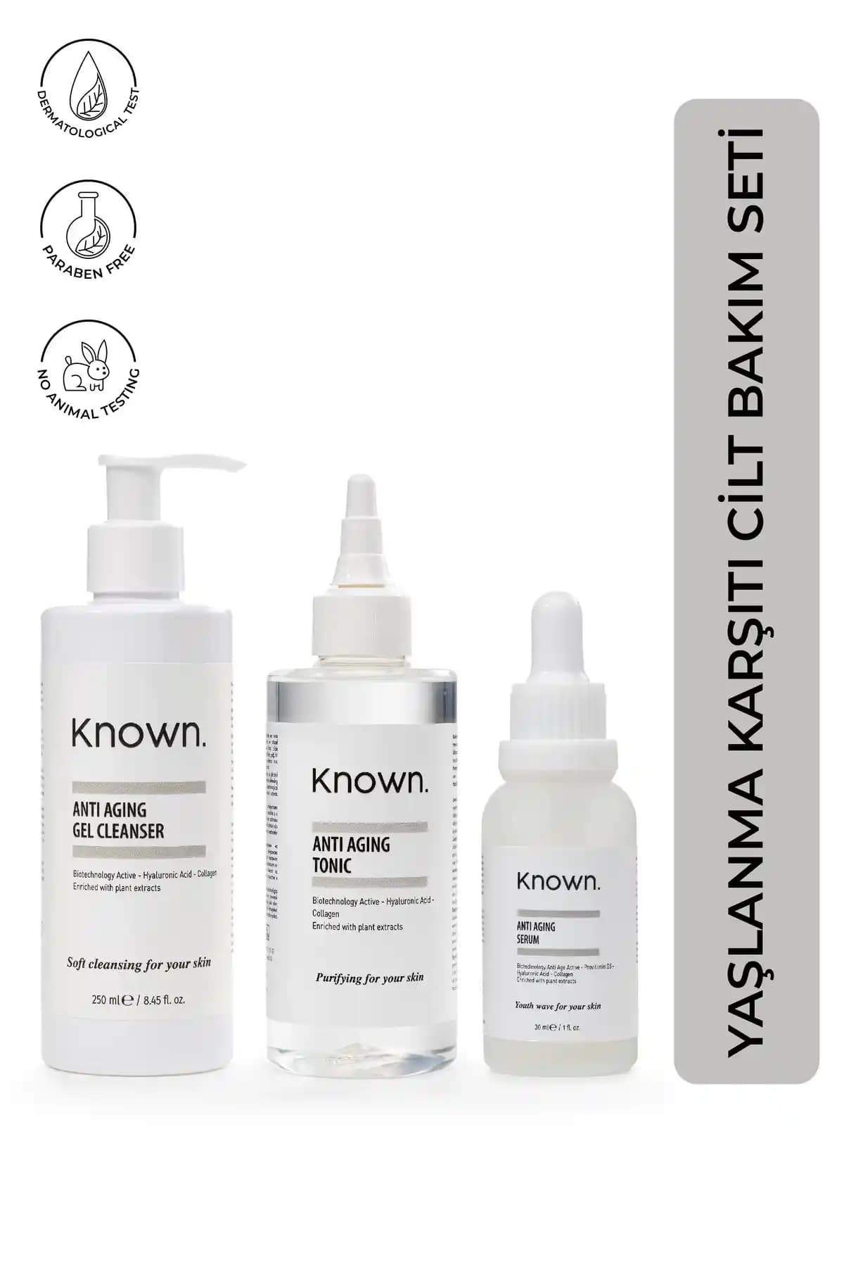 Known Yaşlanma Karşıtı Set: Etkili ve Güvenilir Cilt Bakım Çözümü