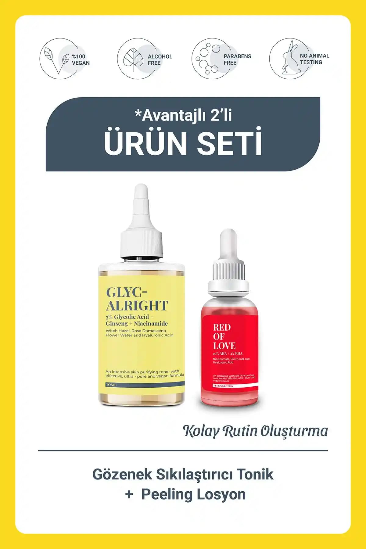 Cilt Temizliği ve Gözenek Sıkılaştırma İçin SHE VEC Bakım Seti Özellikleri ve Kullanımı
