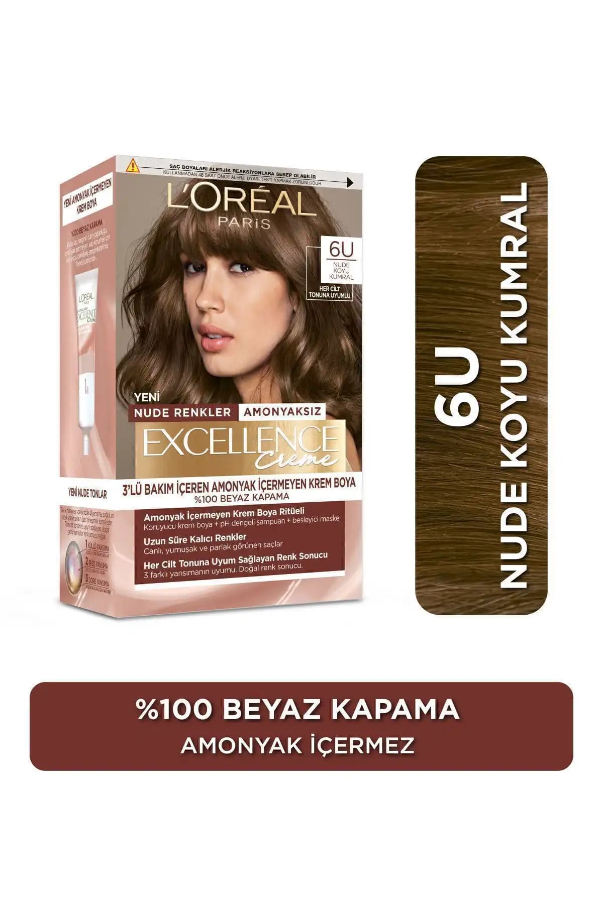 L'Oreal Paris Excellence Creme Nude Koyu Kahve ve Kumral Karşılaştırması 2