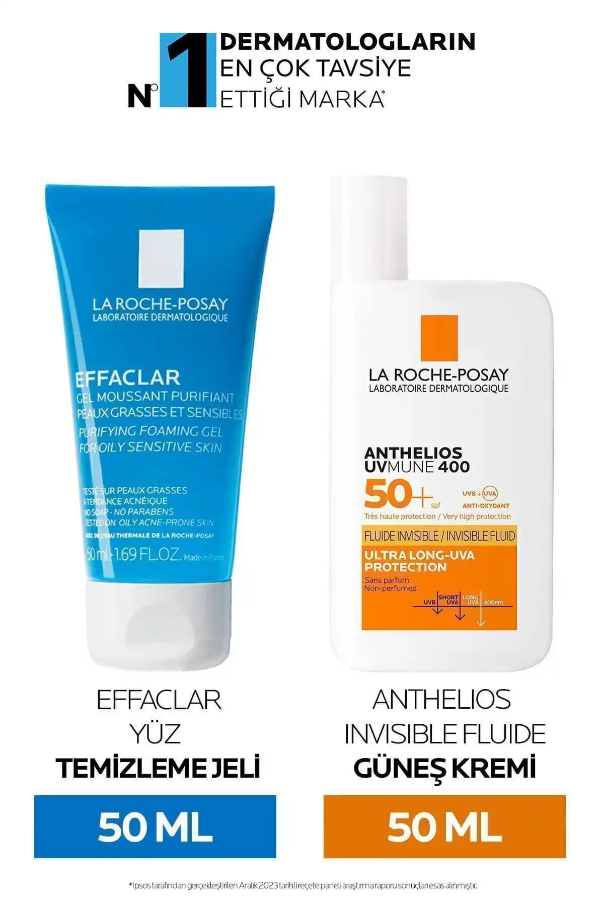 La Roche Posay Yüz Cilt Bakım Seti Gelişmiş Koruma ve Temizlik Çözümü
