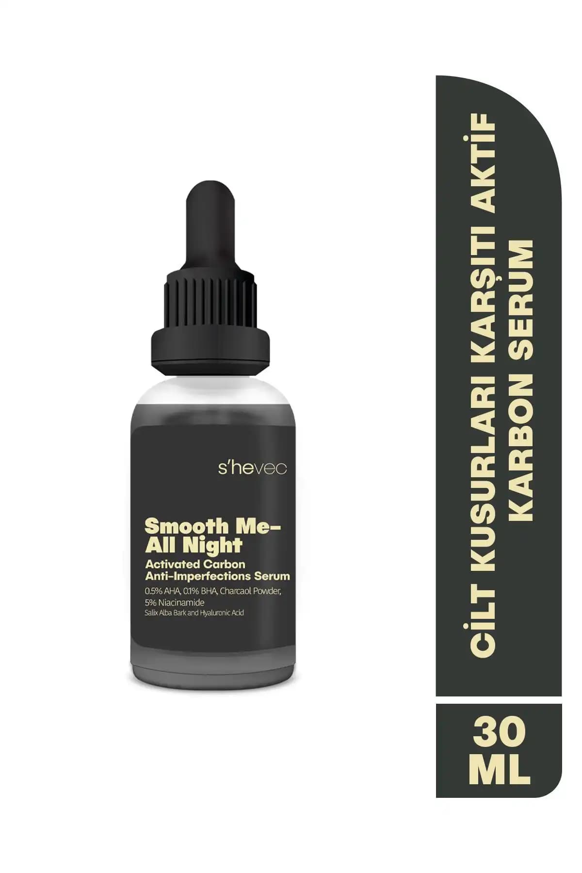 Cilt Kusurlarını Azaltan ve Parlaklığı Artıran Yenilikçi Serum: She Vec Smooth Me-All Night
