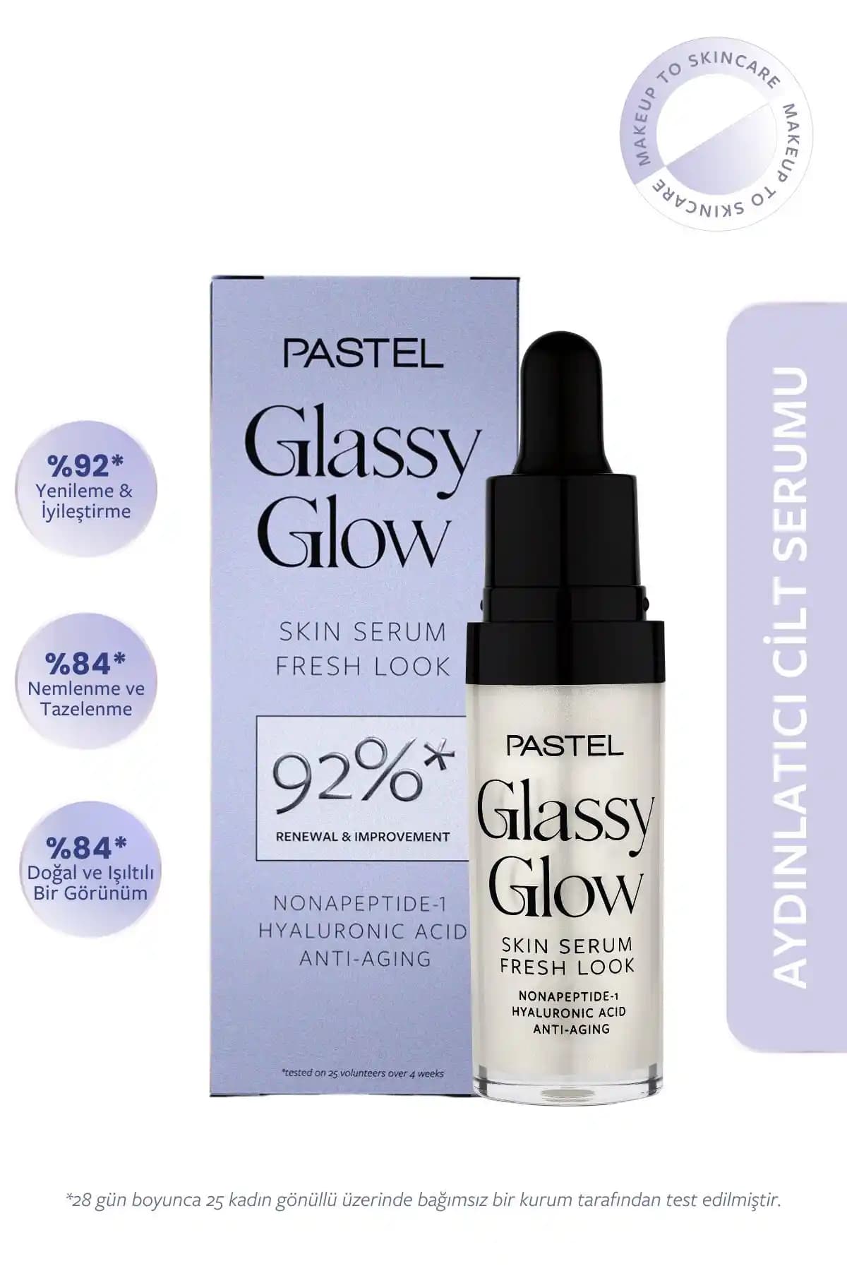 Pastel Glassy Glow Skin Serum: Nemlendirici ve Işıltı Veren Yenilikçi Cilt Bakım Ürünü