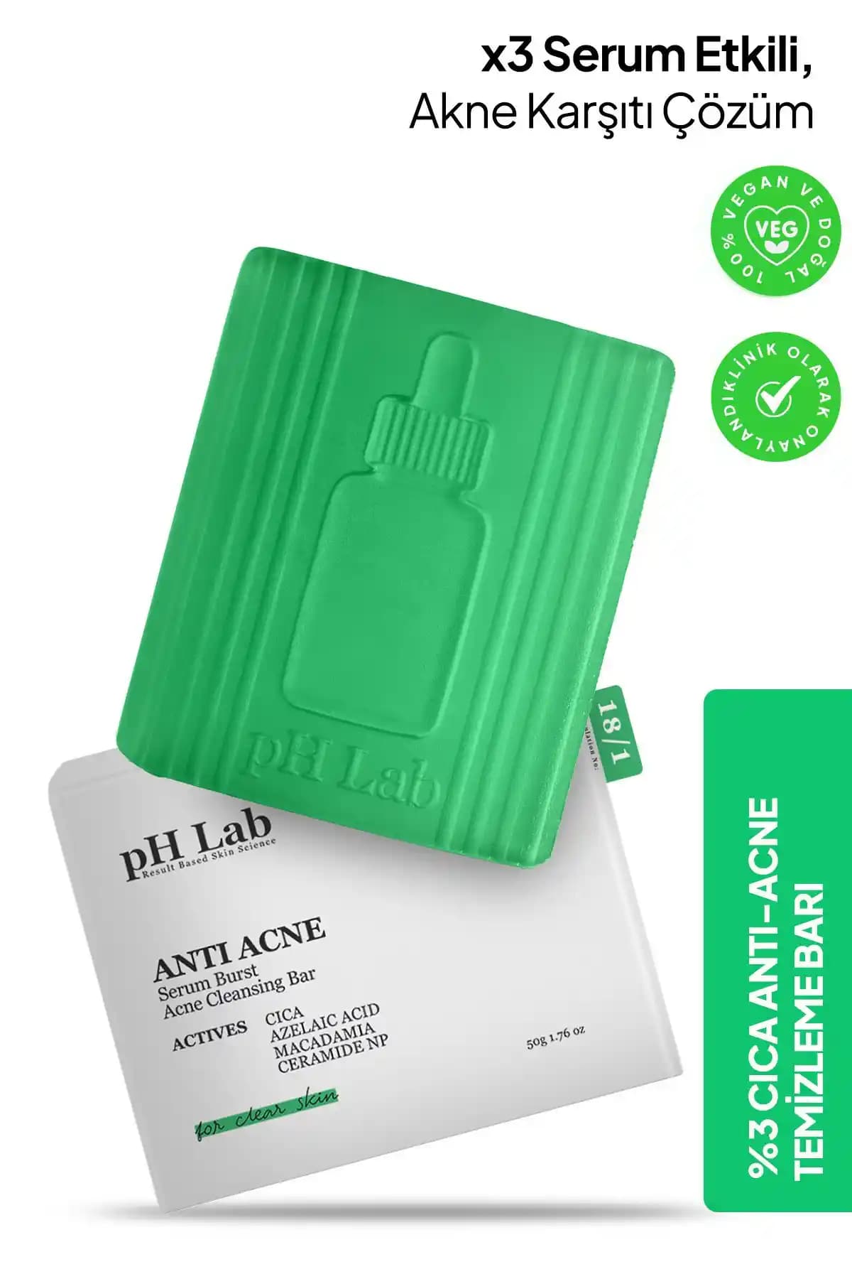 Ph Lab Anti Akne Serumu ve Temizleme Barı: Hassas Ciltler İçin Güvenilir Çözüm