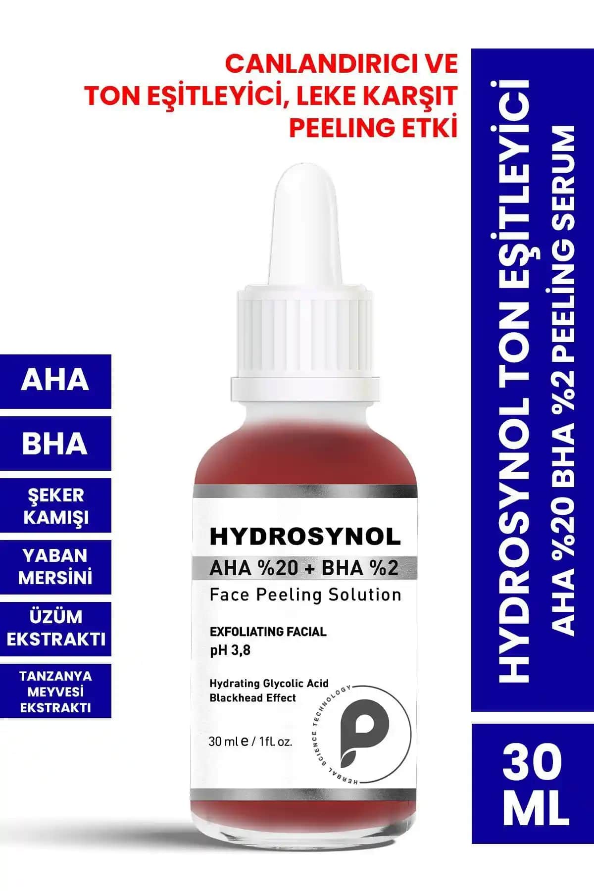 PROCSIN Hydrosynol Ton Eşitleyici Serum Kuru ve Hassas Ciltler İçin Etkili Peeling Ürünü