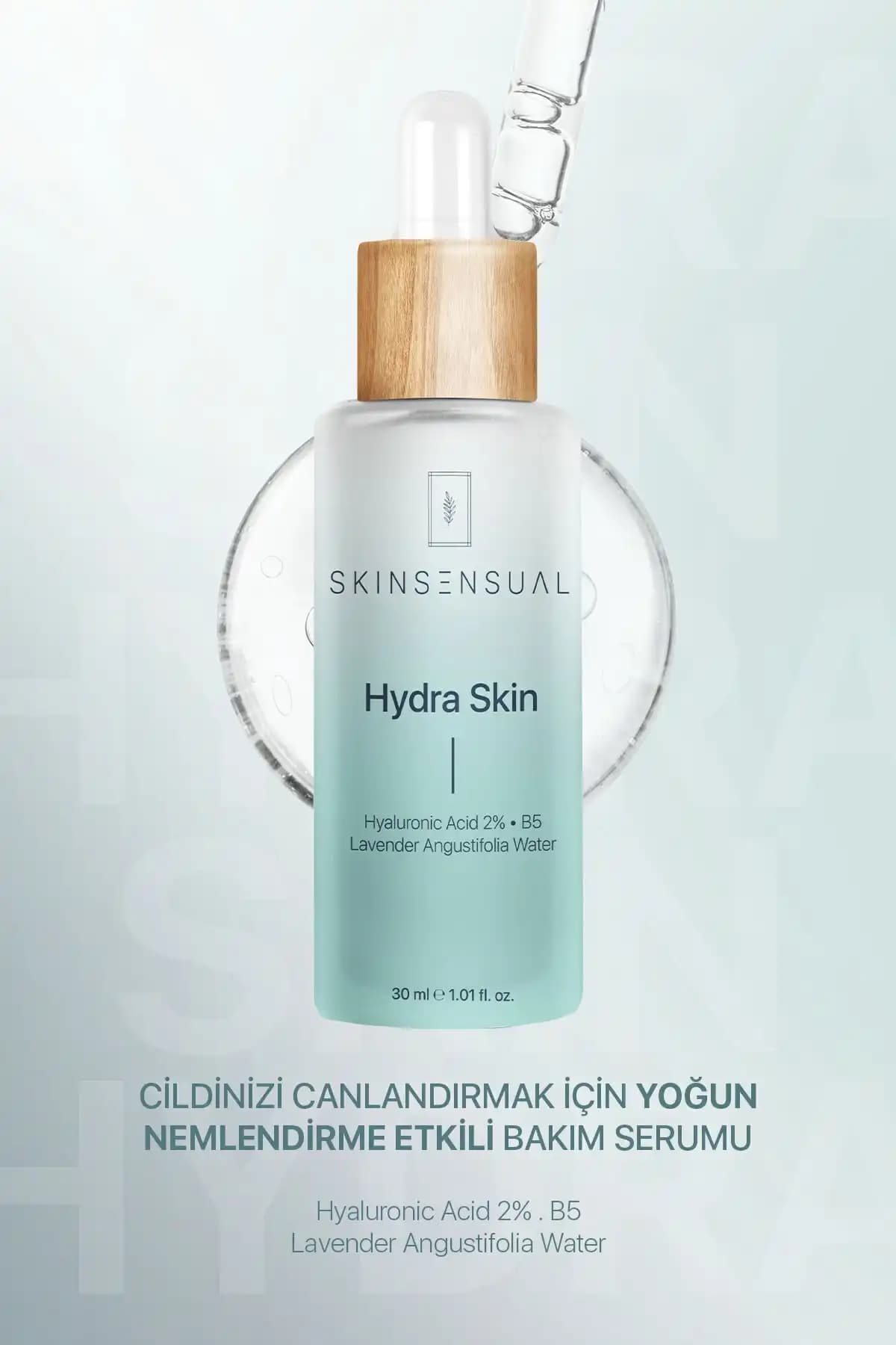 Skin Sensual Hydra Skin Nem Serumu: Yoğun Nemlendirme ve Parlaklık Sağlayan Cilt Bakım Ürünü