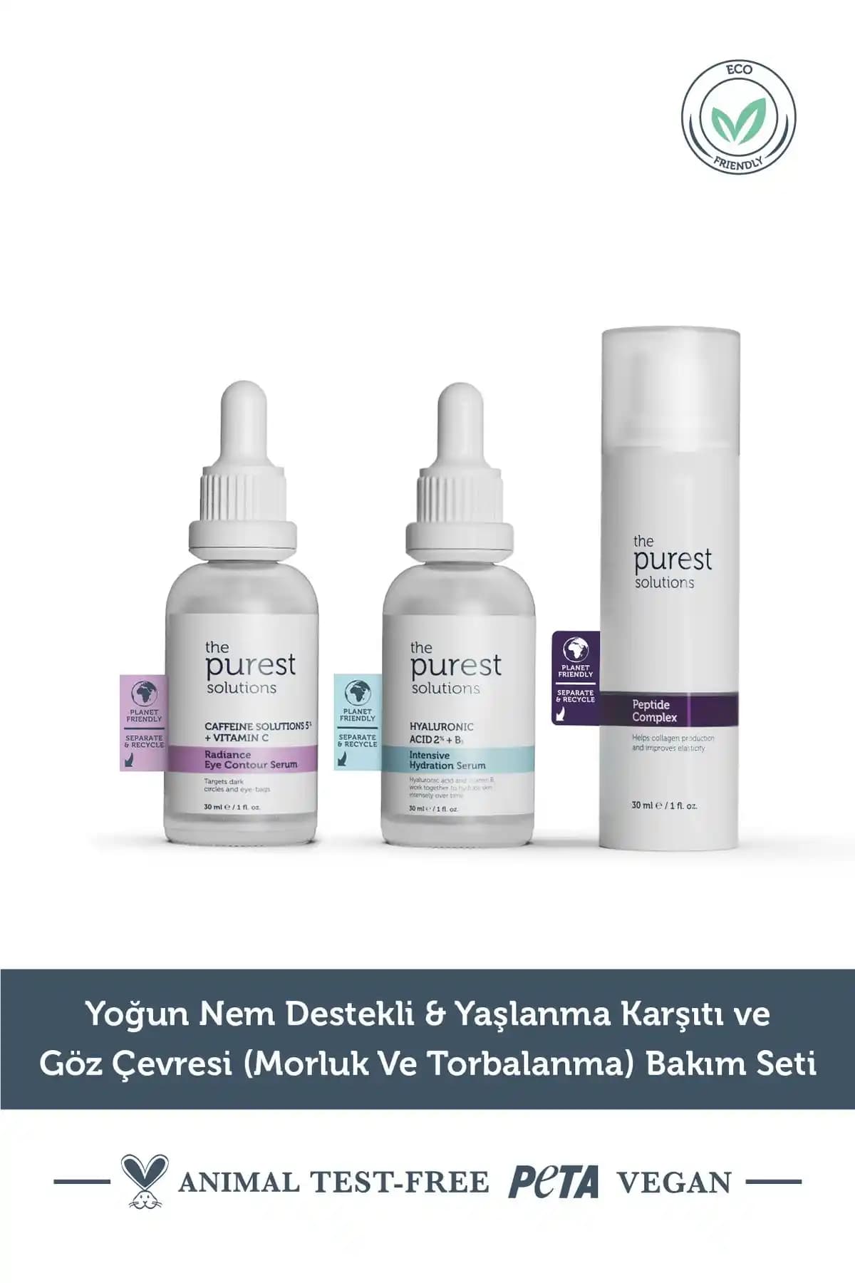 The Purest Solutions Yoğun Nem Destekli Anti-Aging ve Göz Çevresi Aydınlatıcı Bakım Seti İncelemesi
