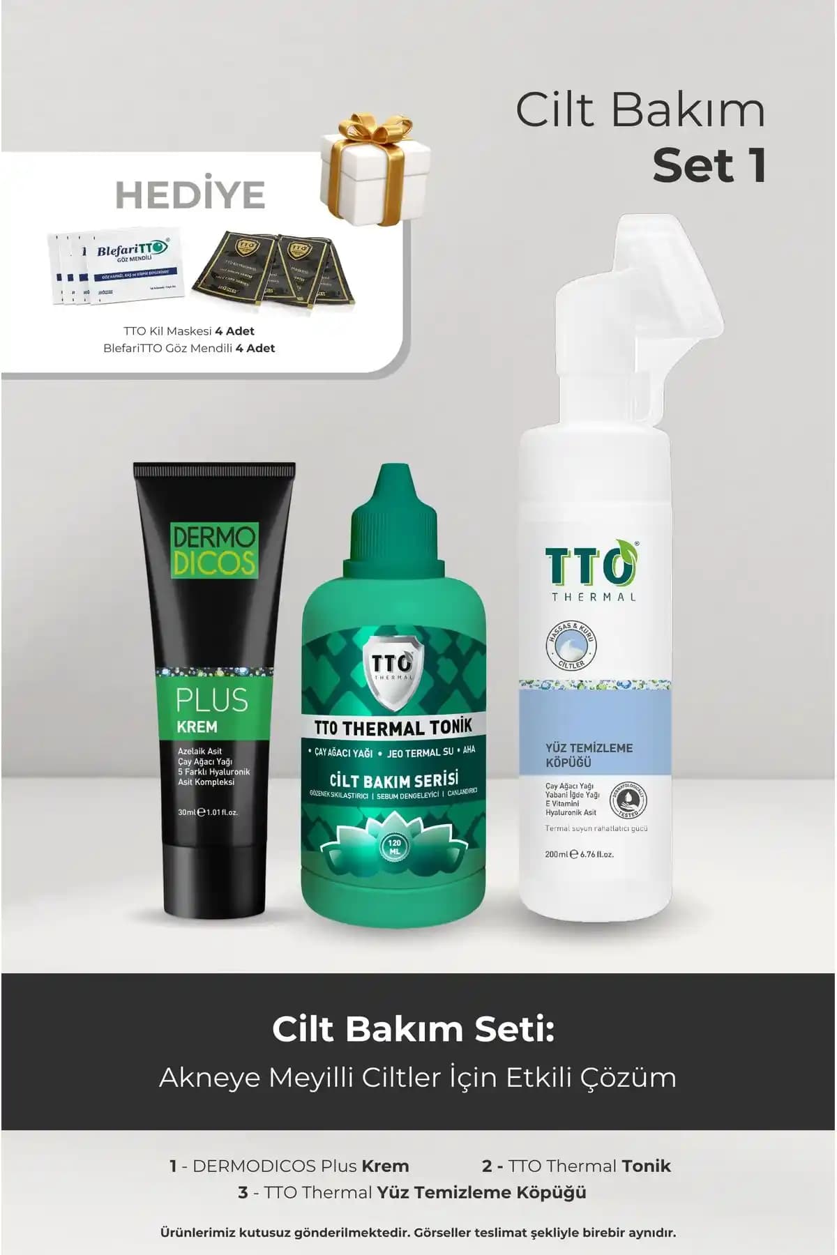 Tto Cilt Bakım Seti: Hassas ve Sağlıklı Ciltler İçin Temizlik ve Yenileme Çözümü