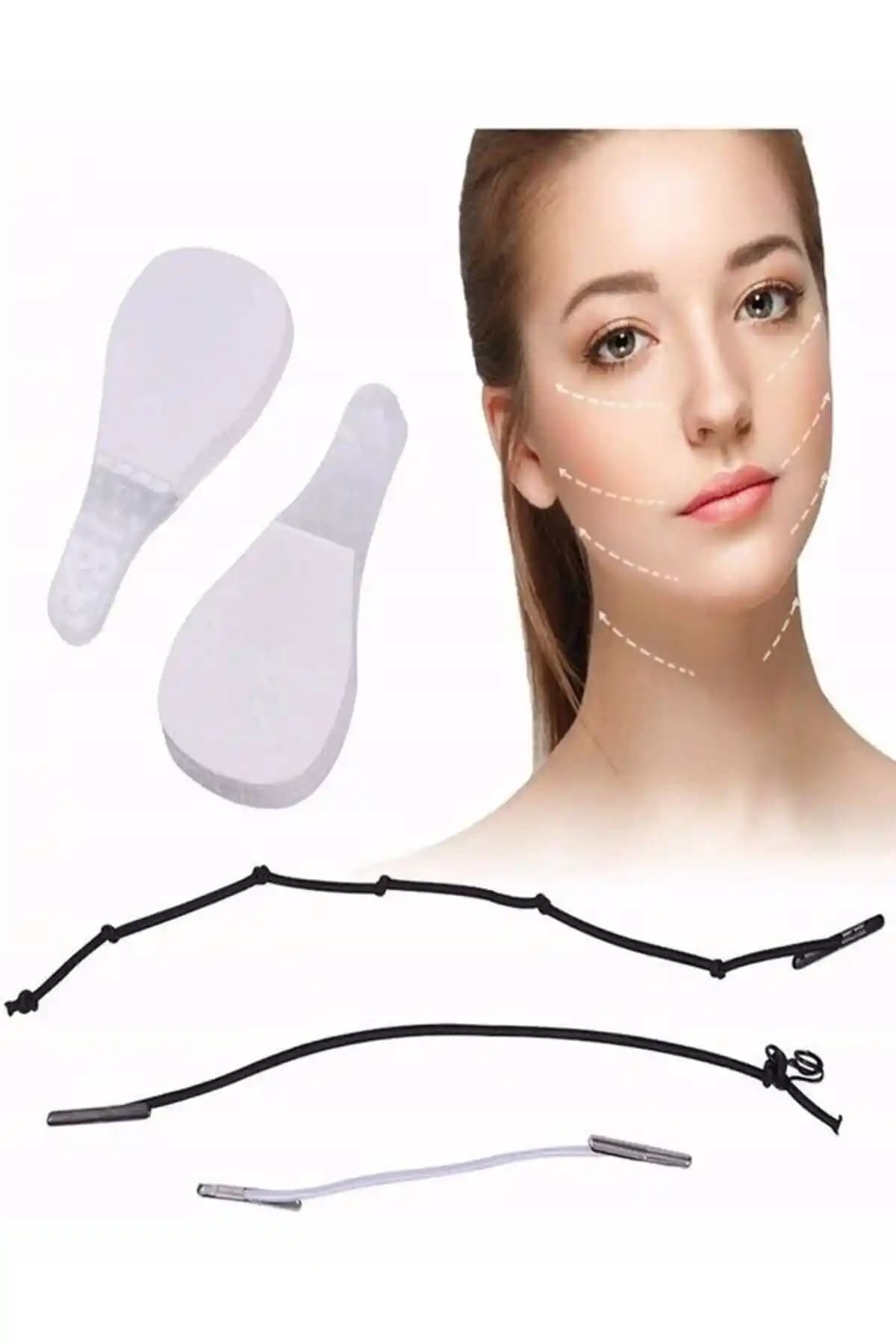 TUSA Yüz Germe Bandı 40'lı Set: Cilt Sıkılaştırıcı ve Yaşlanma Karşıtı Çözüm