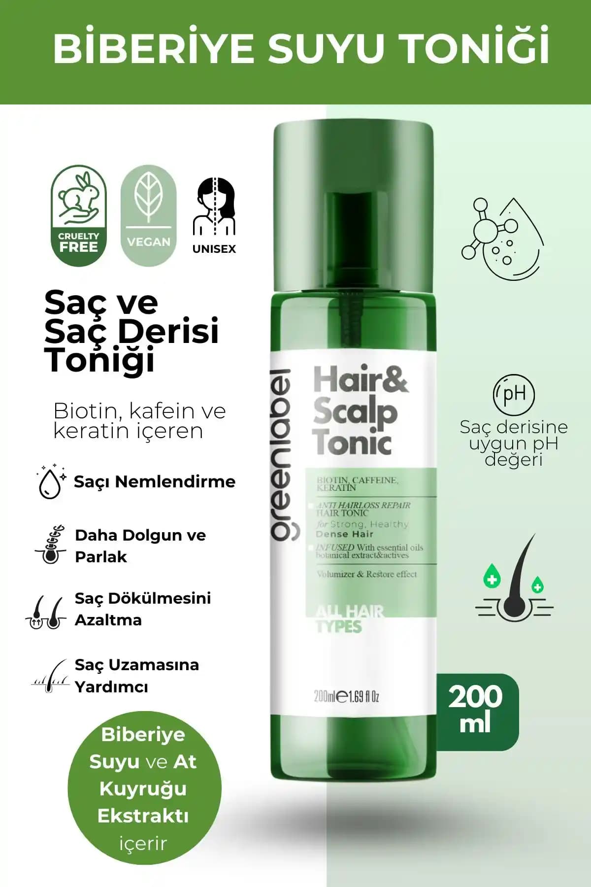 Green Label Biberiye Suyu ile Doğal Saç Bakımında Yeni Dönem Başlıyor