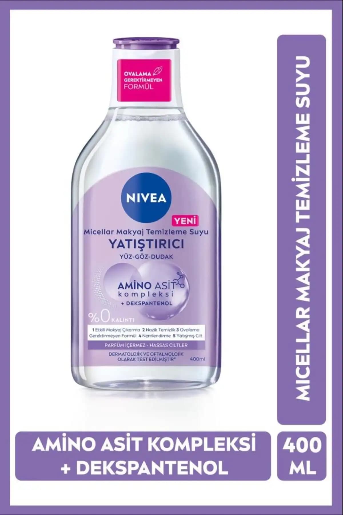 NIVEA Aqua Rose ve Yatıştırıcı Micellar Makyaj Temizleme Suyu Karşılaştırması 2