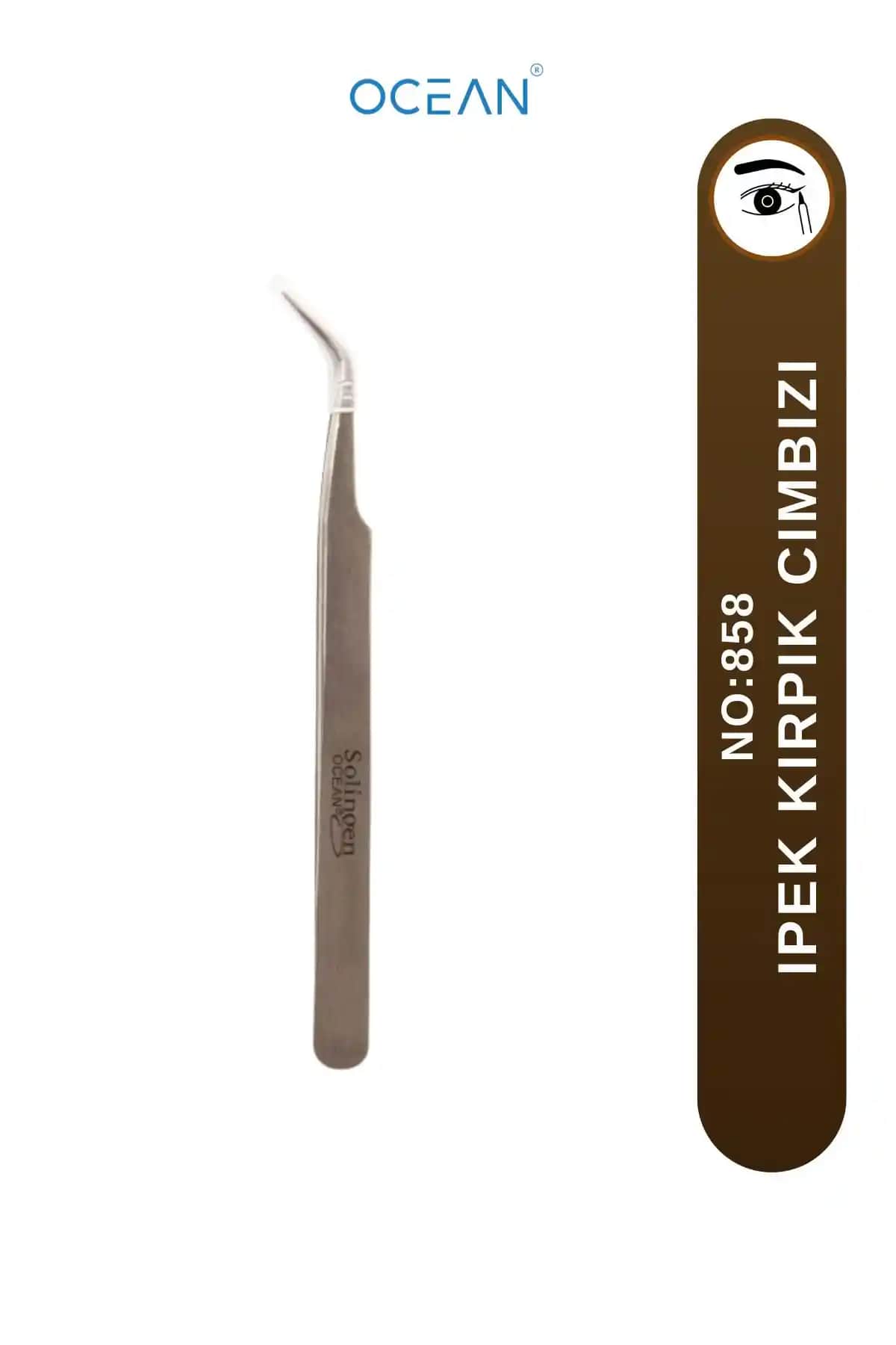 Ocean 858 Profesyonel İpek Kirpik Cımbızı ile Doğal ve Kaliteli Kirpik Kıvırma Deneyimi
