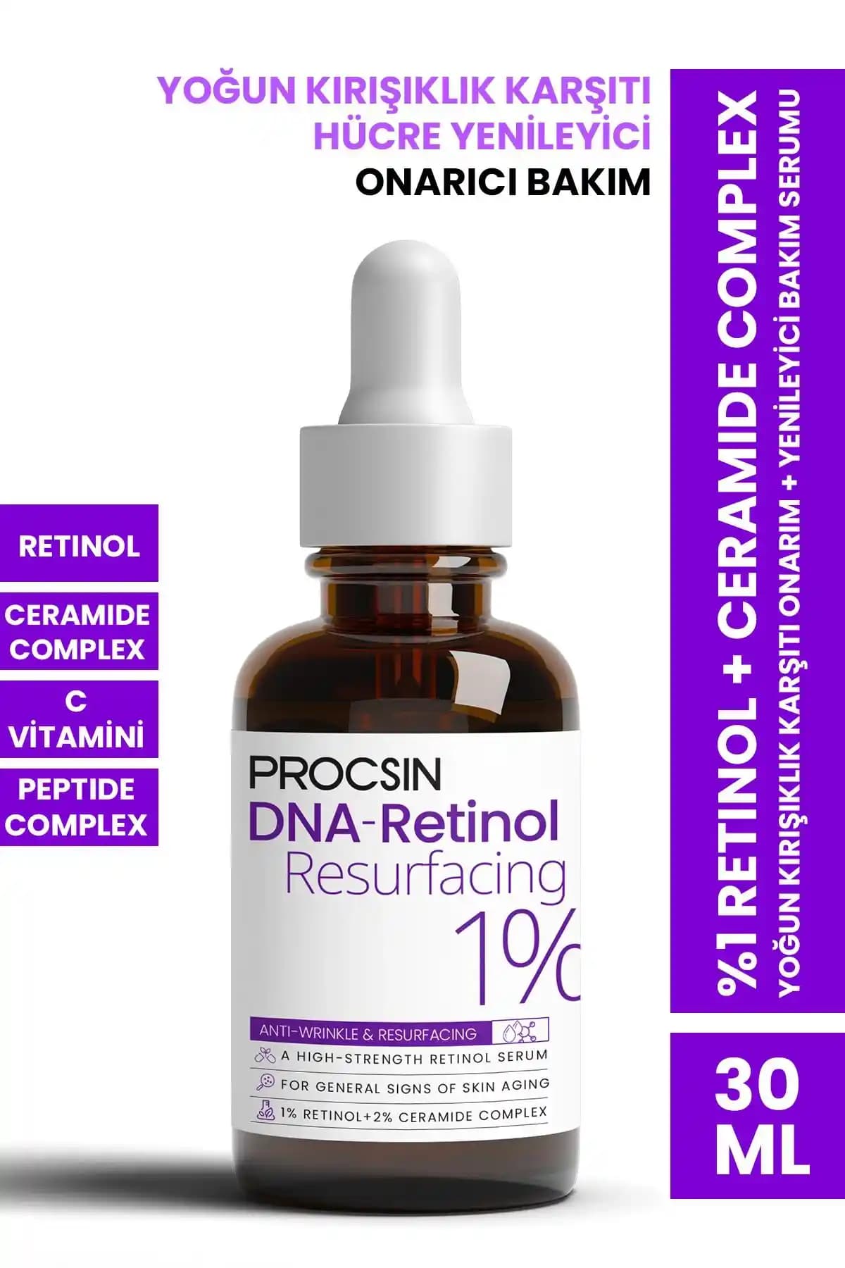 Procsin Hydro Solution %1 Retinol Ceramide Yoğun Kırışıklık Karşıtı Serum Ürün Tanıtımı ve Kullanım Rehberi