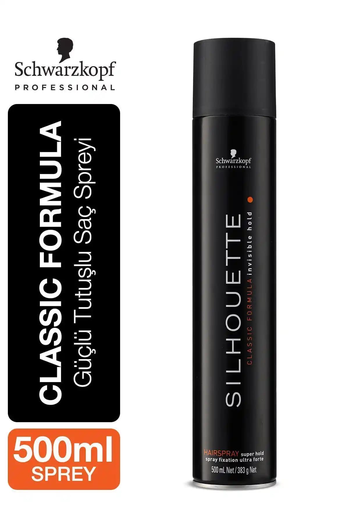 Silhouette Süper Tutucu Kalıcı Saç Spreyi: Güçlü ve Doğal Saç Şekillendirme Çözümü