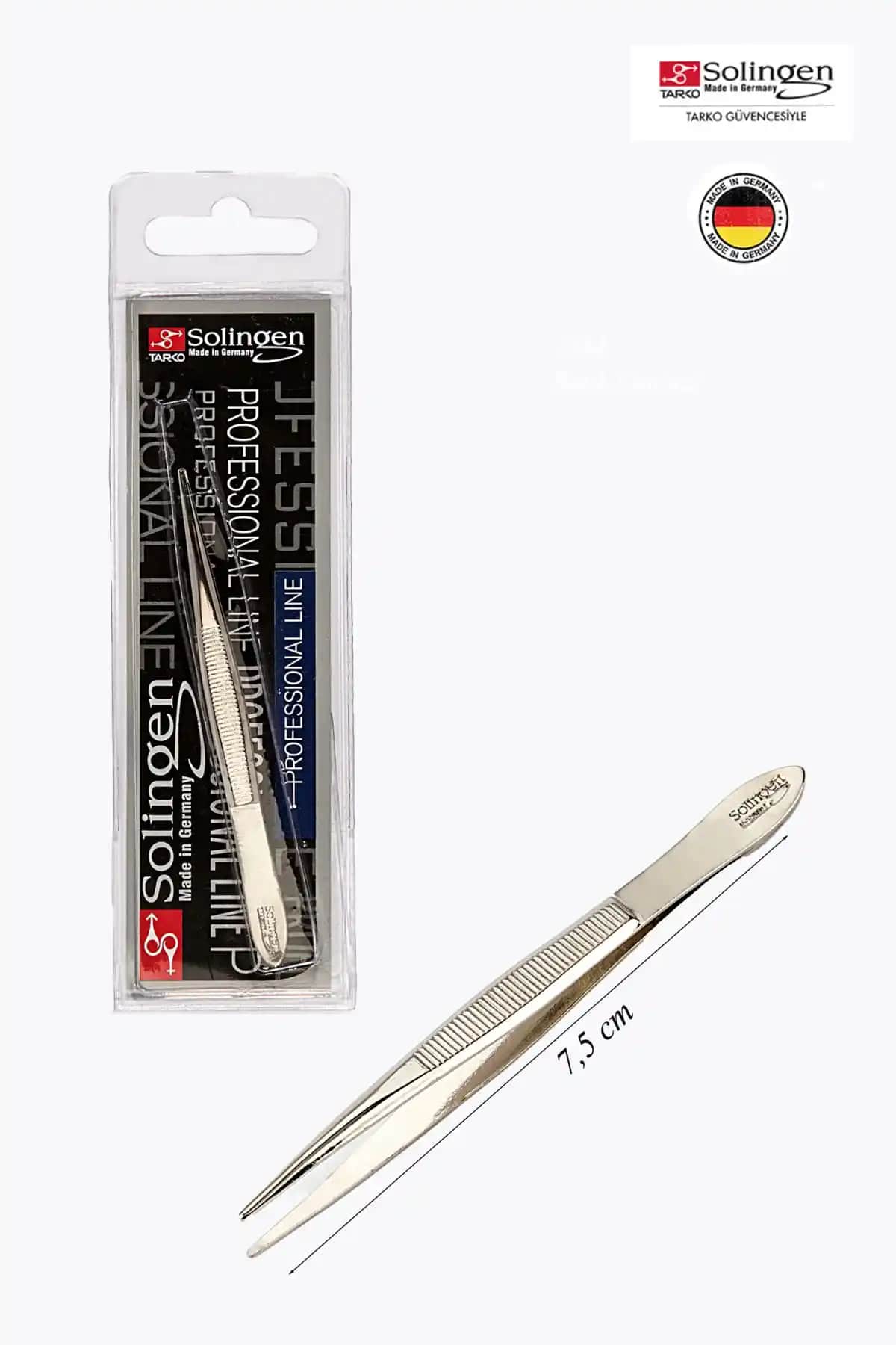 Solingen Batık Cımbız: Hassas ve Etkili Tüy Alma İçin Yüksek Kaliteli Almanya Ürünü