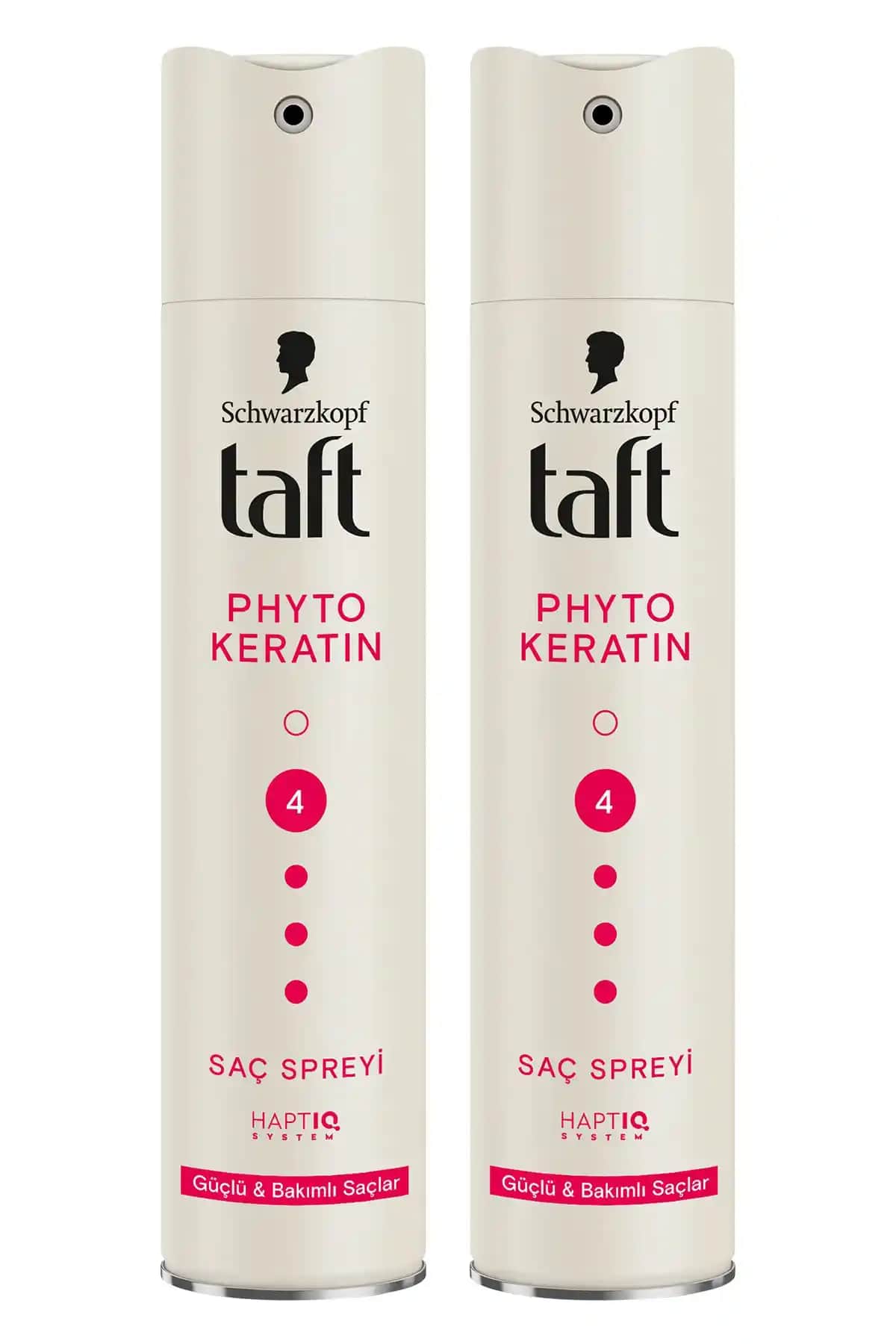 Taft Keratin Saç Spreyi 250ml 2'li Set: Güçlü, doğal ve uzun süre kalıcı saç şekillendirme