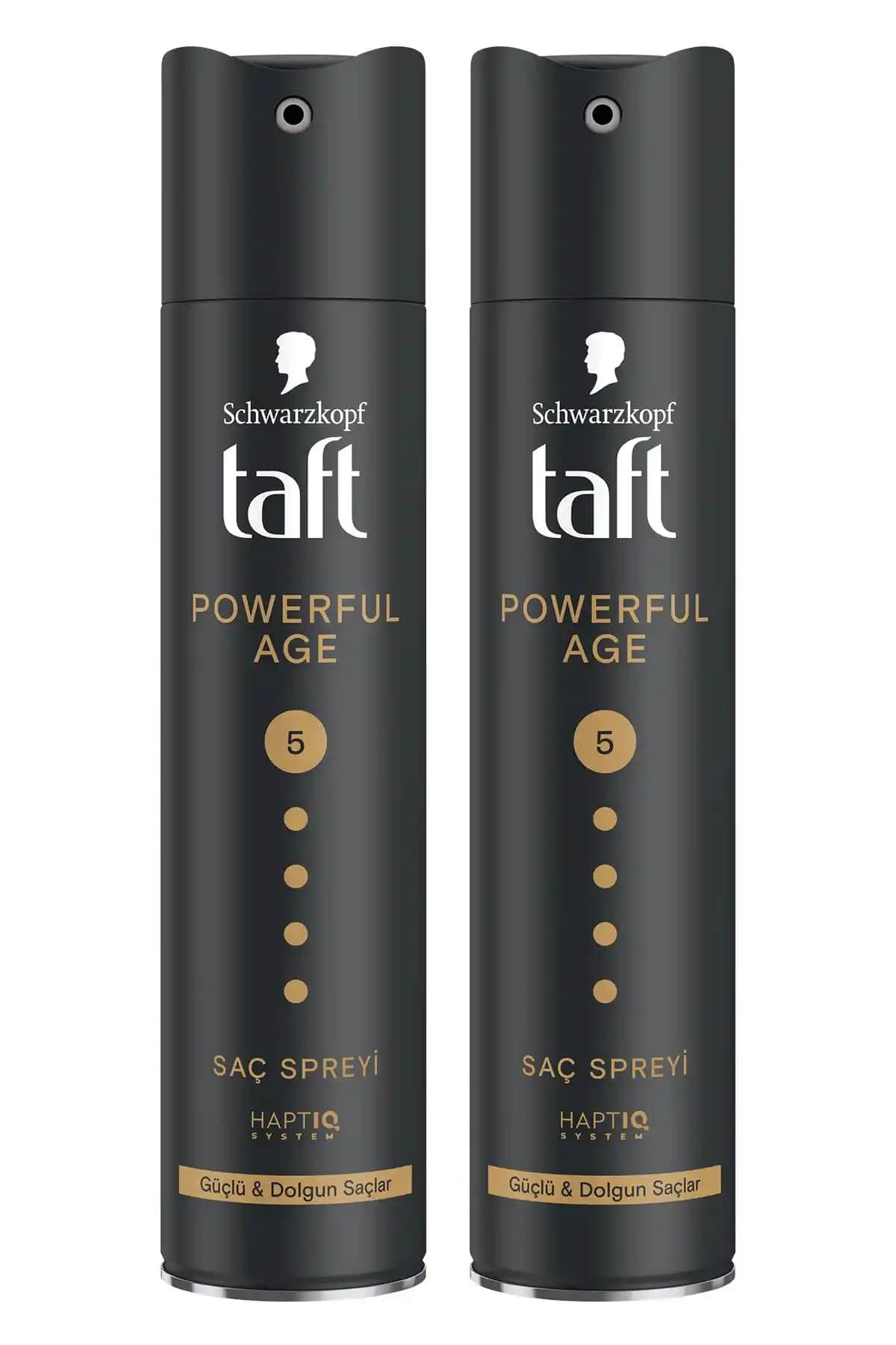 Taft Powerful Age Saç Spreyi İnce ve Zayıf Saçlar İçin Güçlü ve Doğal Görünüm Sağlayan Ürün