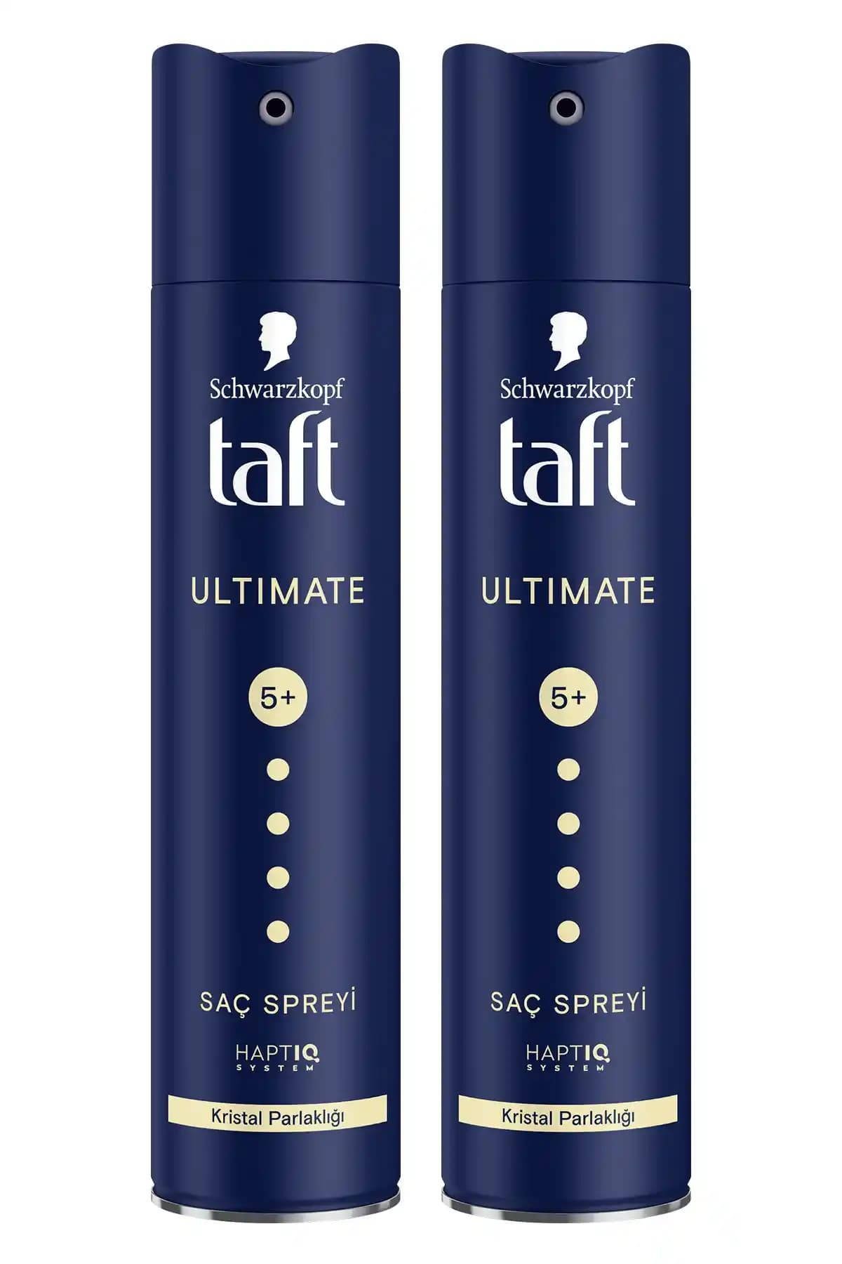 Taft Ultimate Saç Spreyi 250ml 2'li Set Güçlü ve Uzun Süreli Saç Şekillendirme