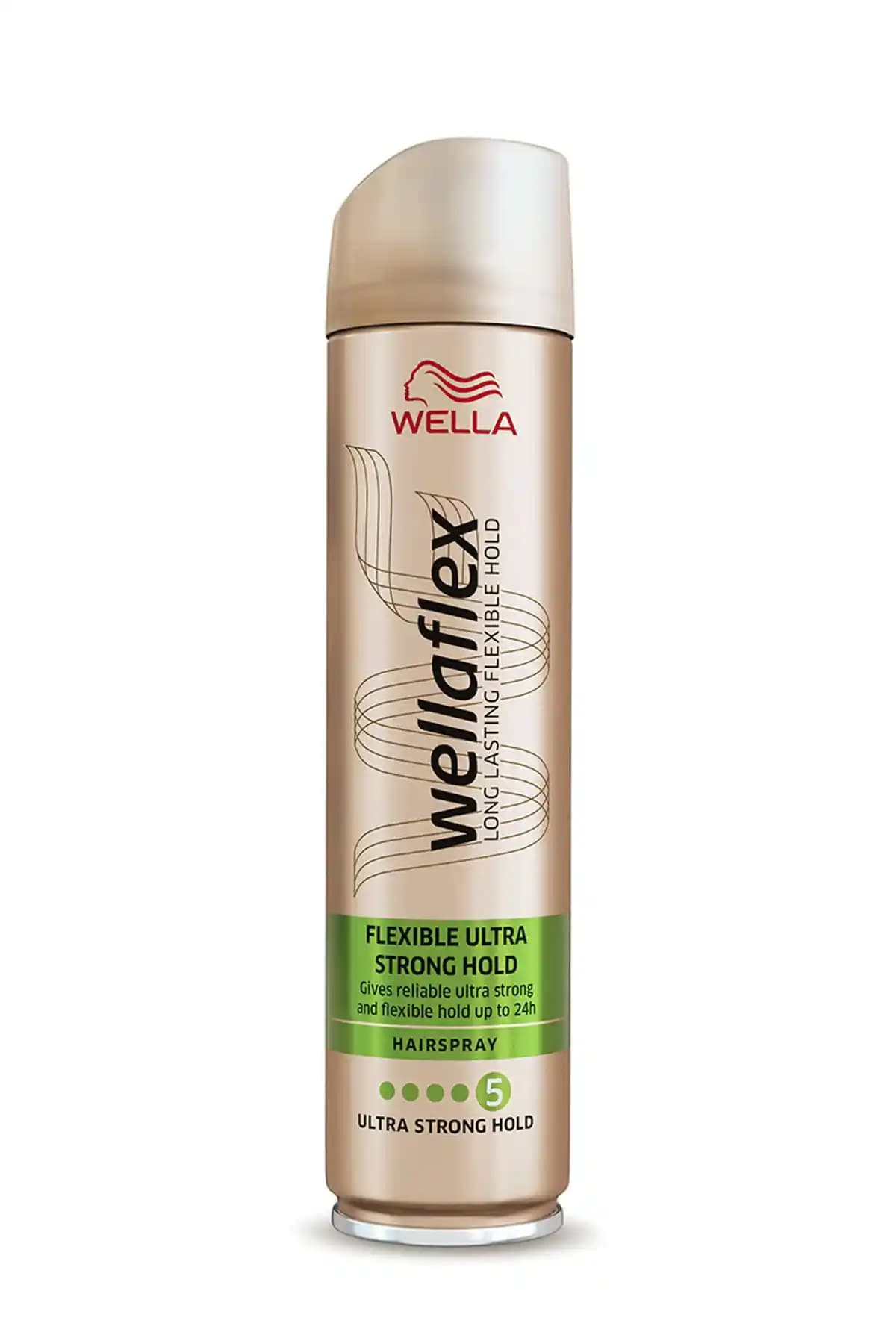 Wella Wellaflex Ultra Güçlü ve Esnek Saç Spreyi ile Doğal ve Kalıcı Saç Şekli