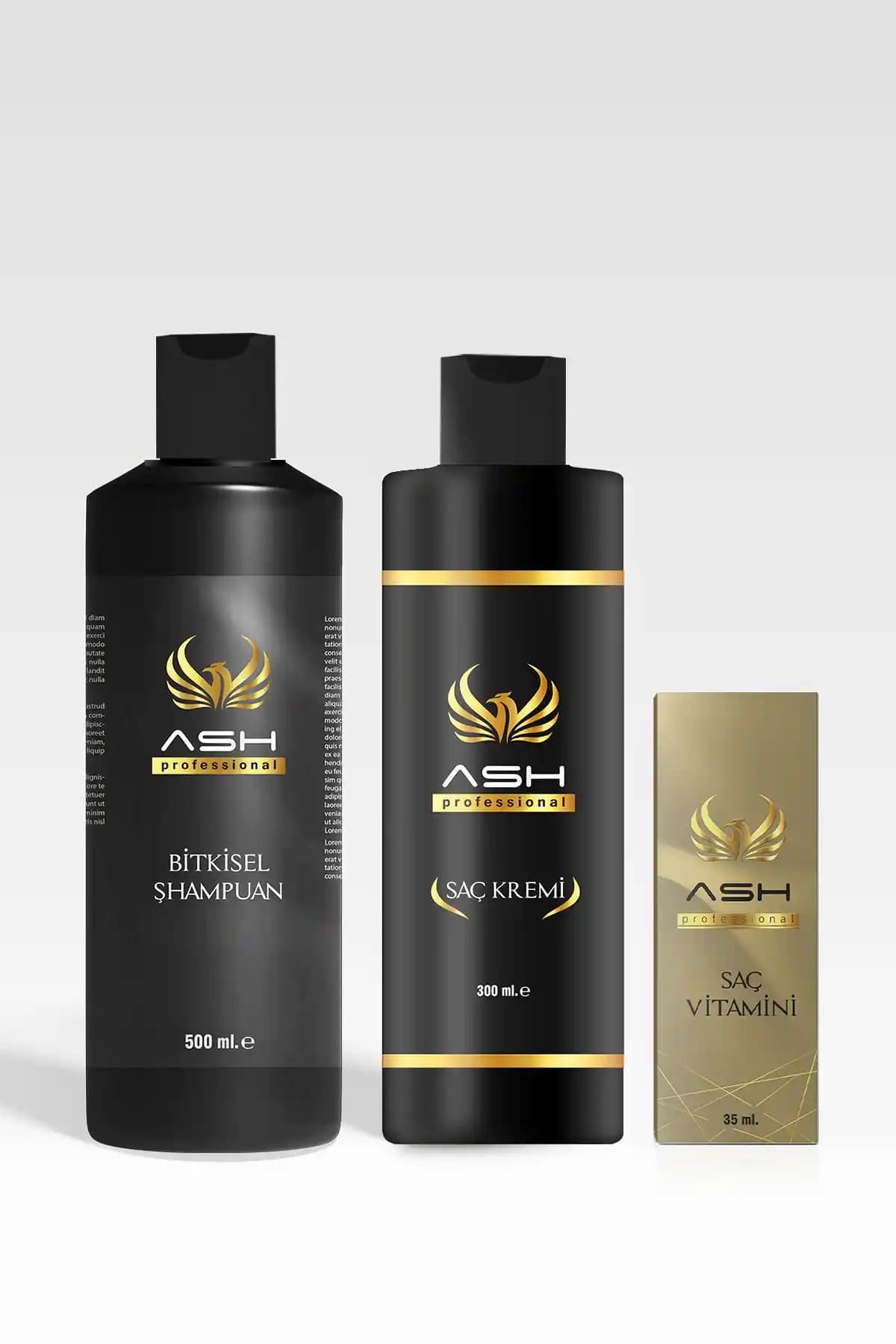 Ash Professional Saç Dökülmeleri ve Kıran Seti: Doğal ve Etkili Saç Bakım Çözümü