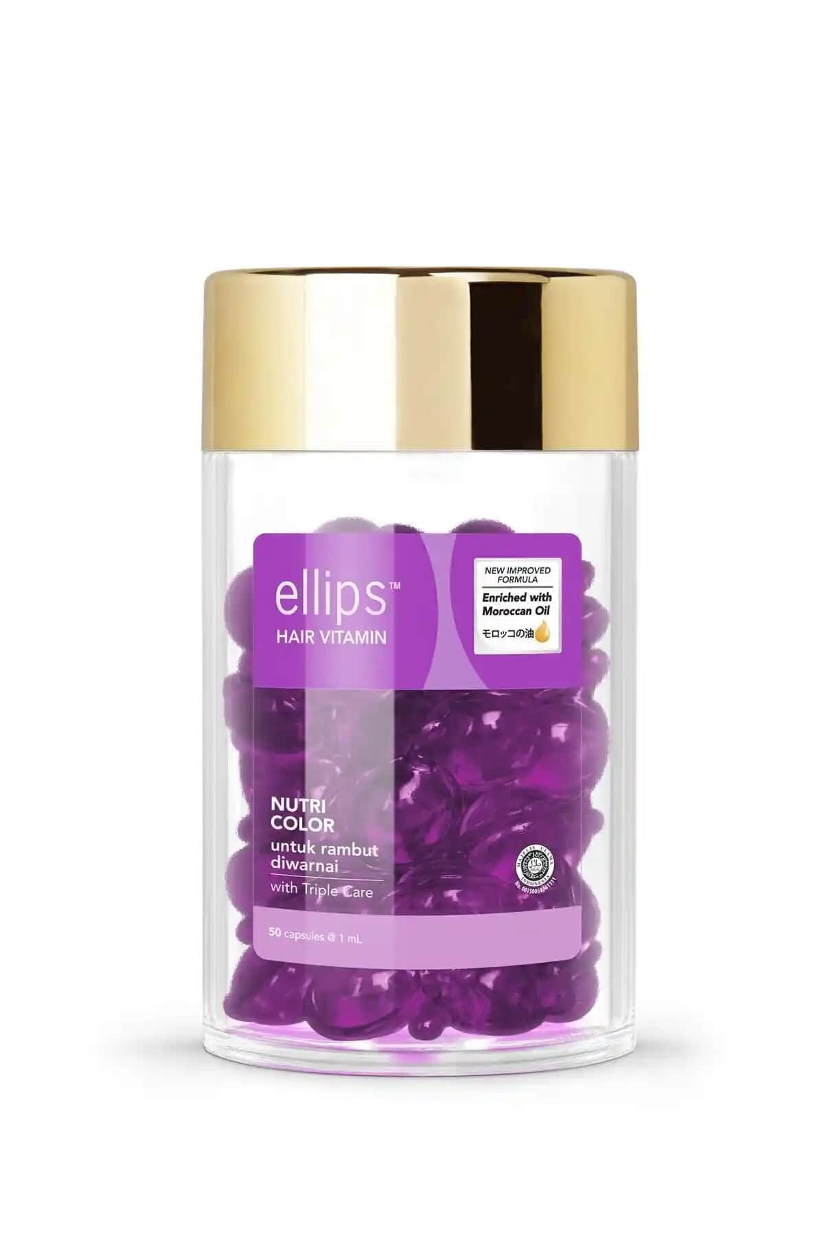 Ellips Nutri Color Boyalı Saç Vitamini ile Sağlıklı ve Parlak Saçlara Kavuşun