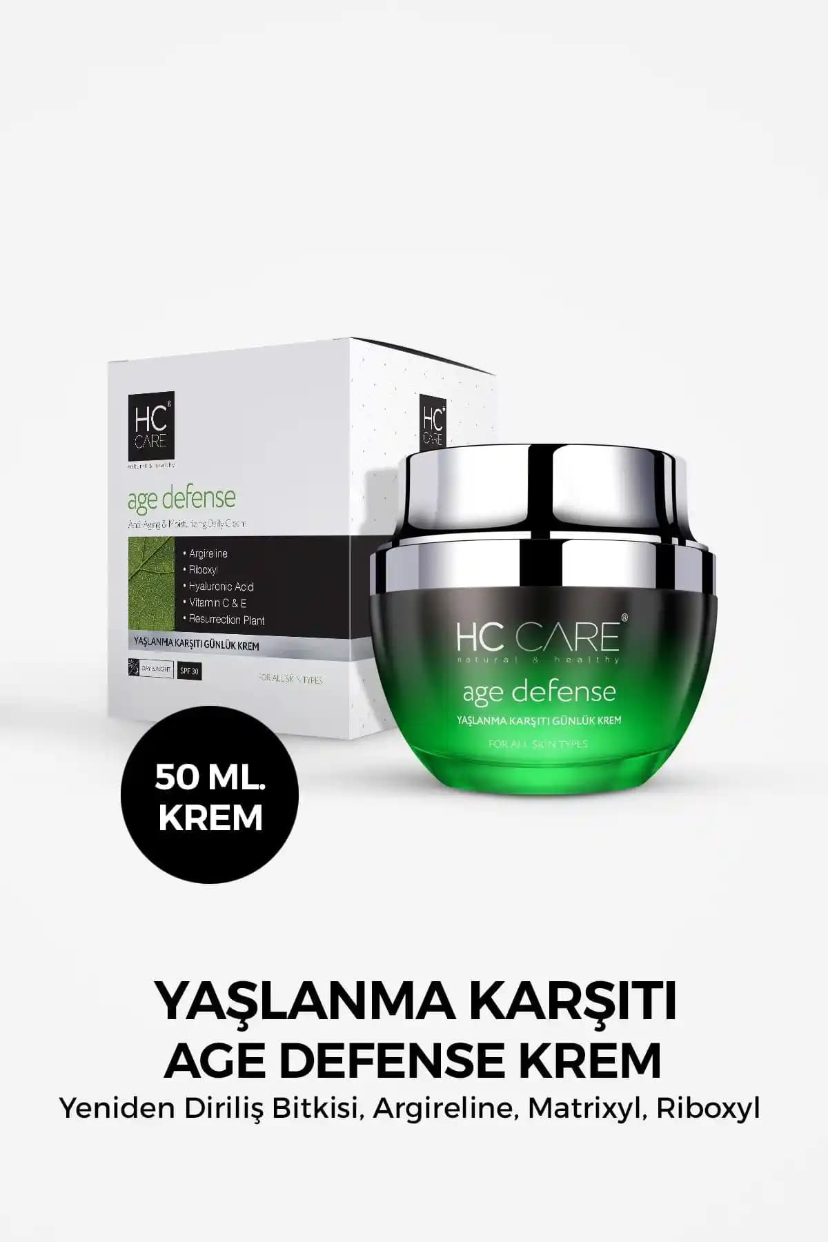 HC Care Age-defense Yaşlanma Karşıtı Kremi: Güçlü ve Etkili Cilt Bakımı Çözümü