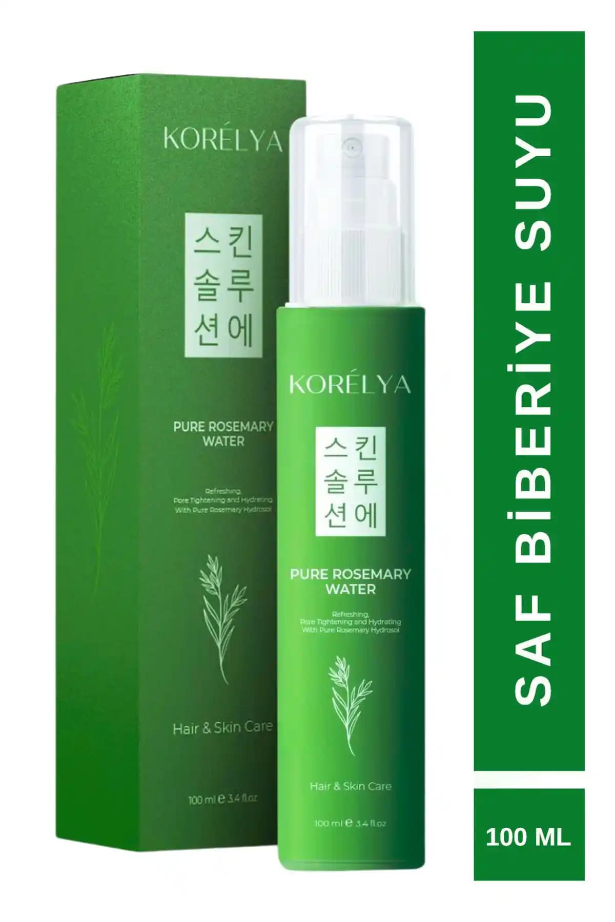 Korelya Biberiye Suyu Güçlendirici Saç Toniği Doğal ve Etkili Saç Bakım Ürünü