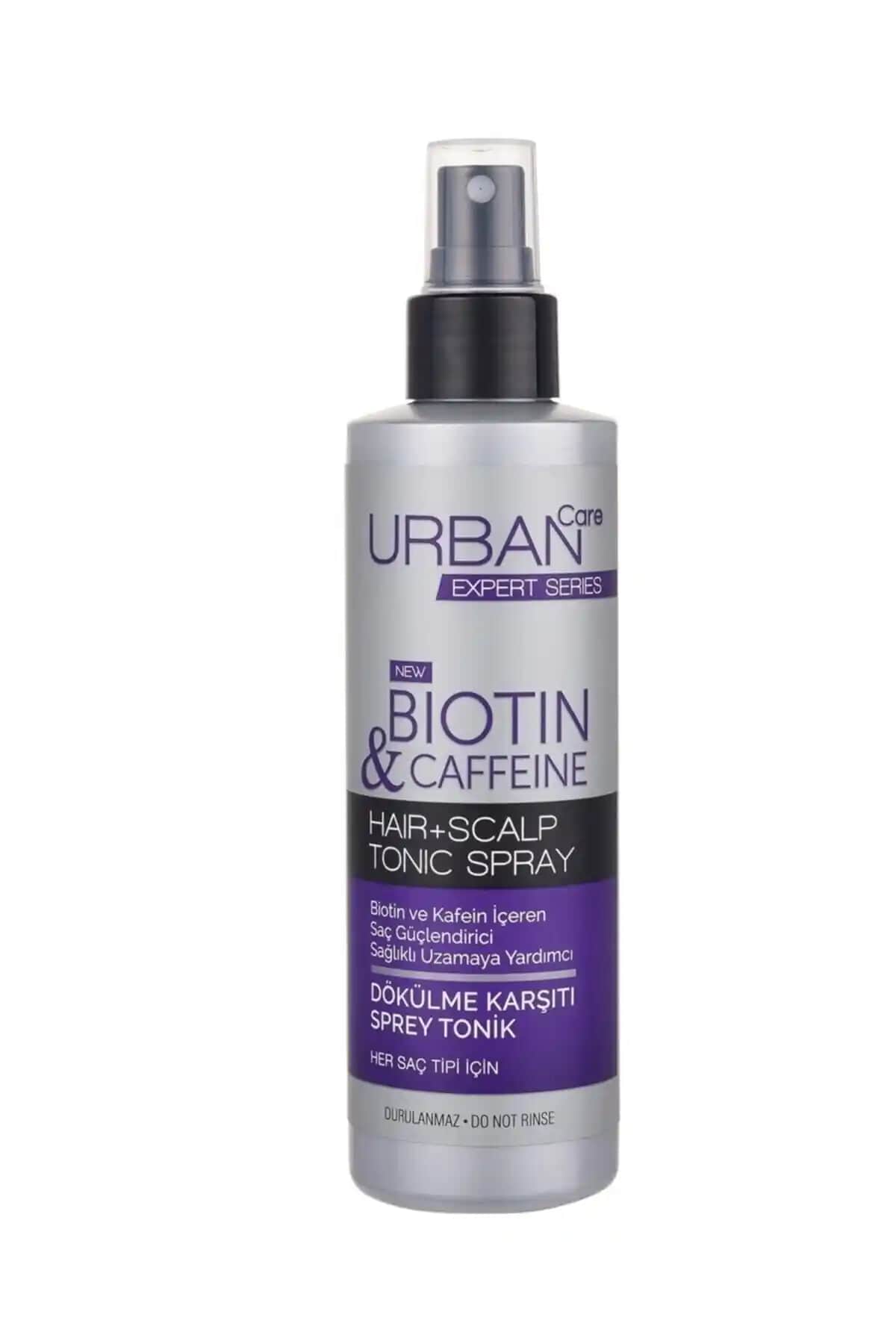 Urban Care Biotin ve Kafein İçeren Saç Tonik Spreyi Saç Güçlendirme ve Dökülme Azaltma