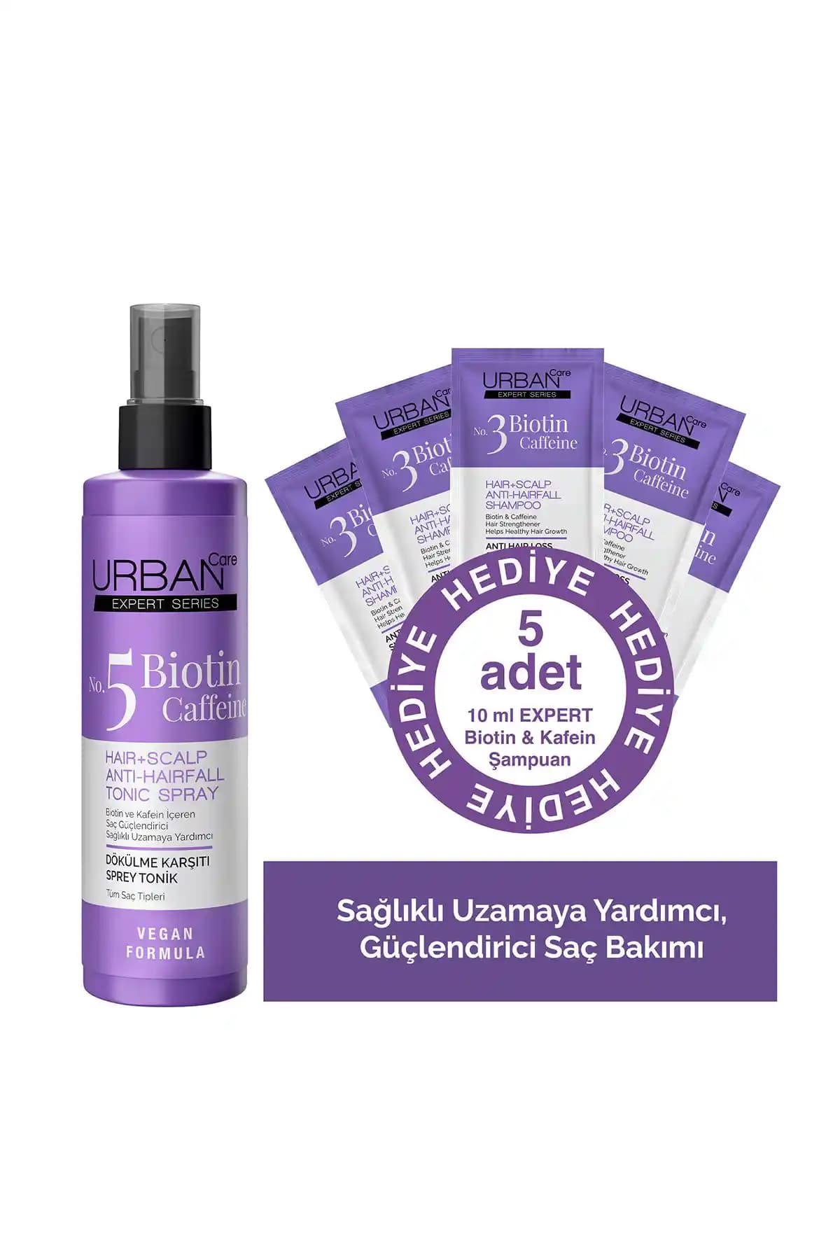Urban Care Biotin ve Kafein İçerikli Dökülme Karşıtı Saç Toniği Ürün Tanıtımı ve Kullanım Avantajları