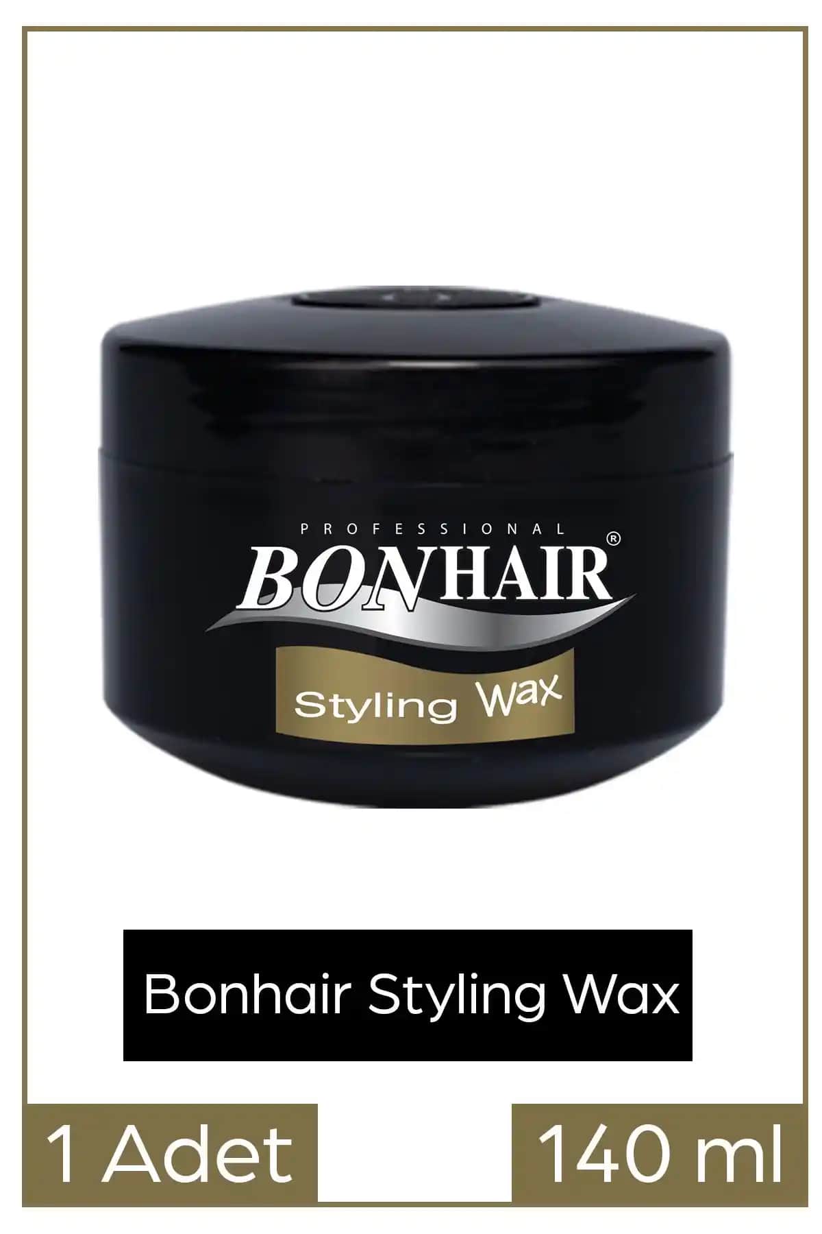 Bonhair Wax Styling 140 ml ile Gün Boyu Kalıcı ve Doğal Saç Şekillendirme