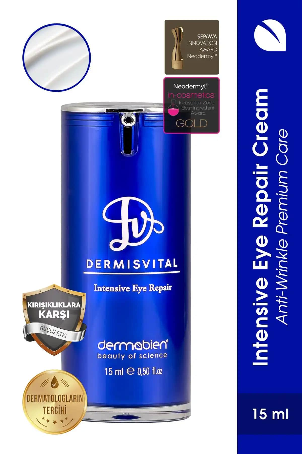 Dermabien Dermisvital ve Vichy Liftactiv Collagen Specialist Göz Kremi Karşılaştırması