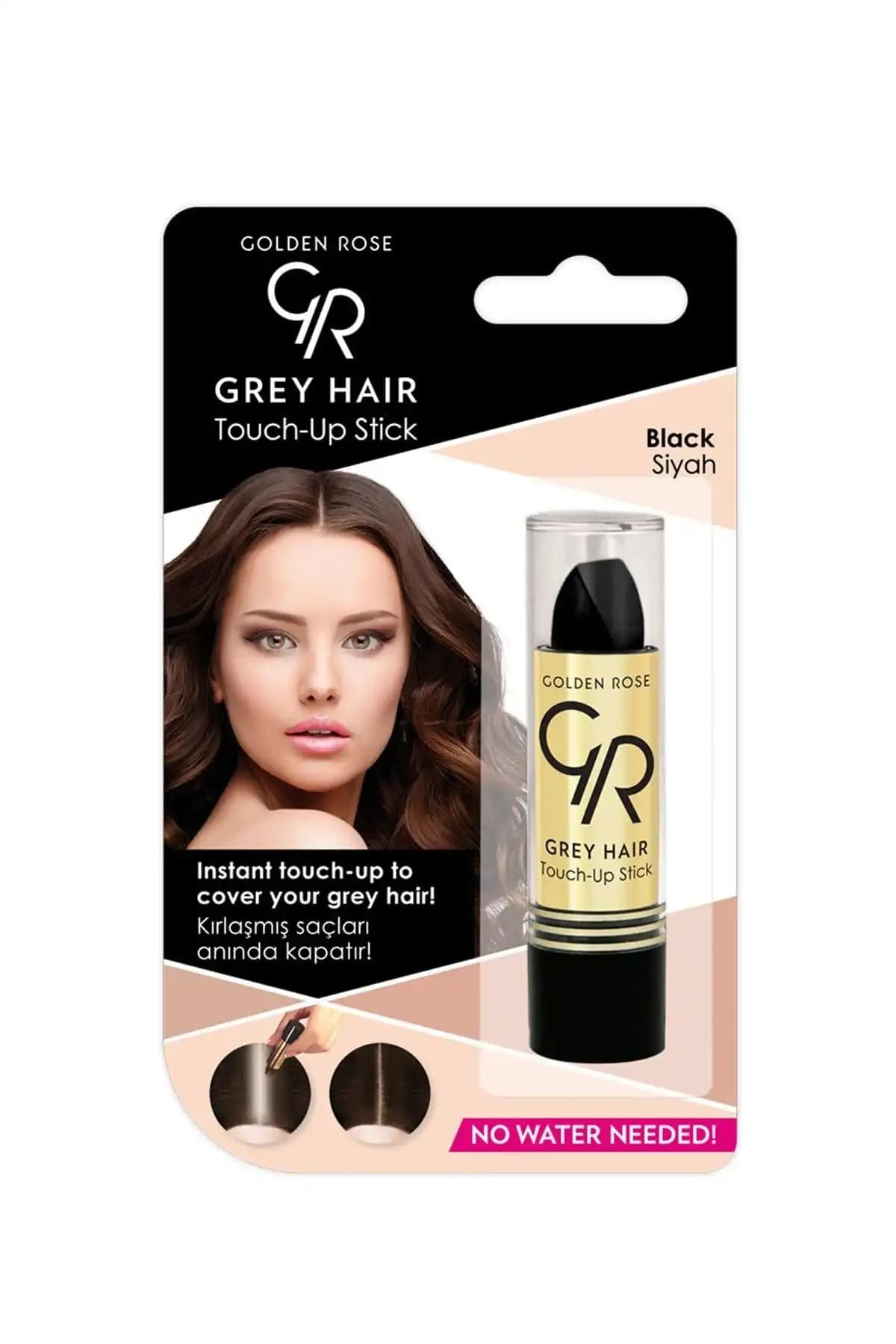 Golden Rose Siyah ve Açık Kahverengi Saç Kapatıcı Stick Karşılaştırması 1
