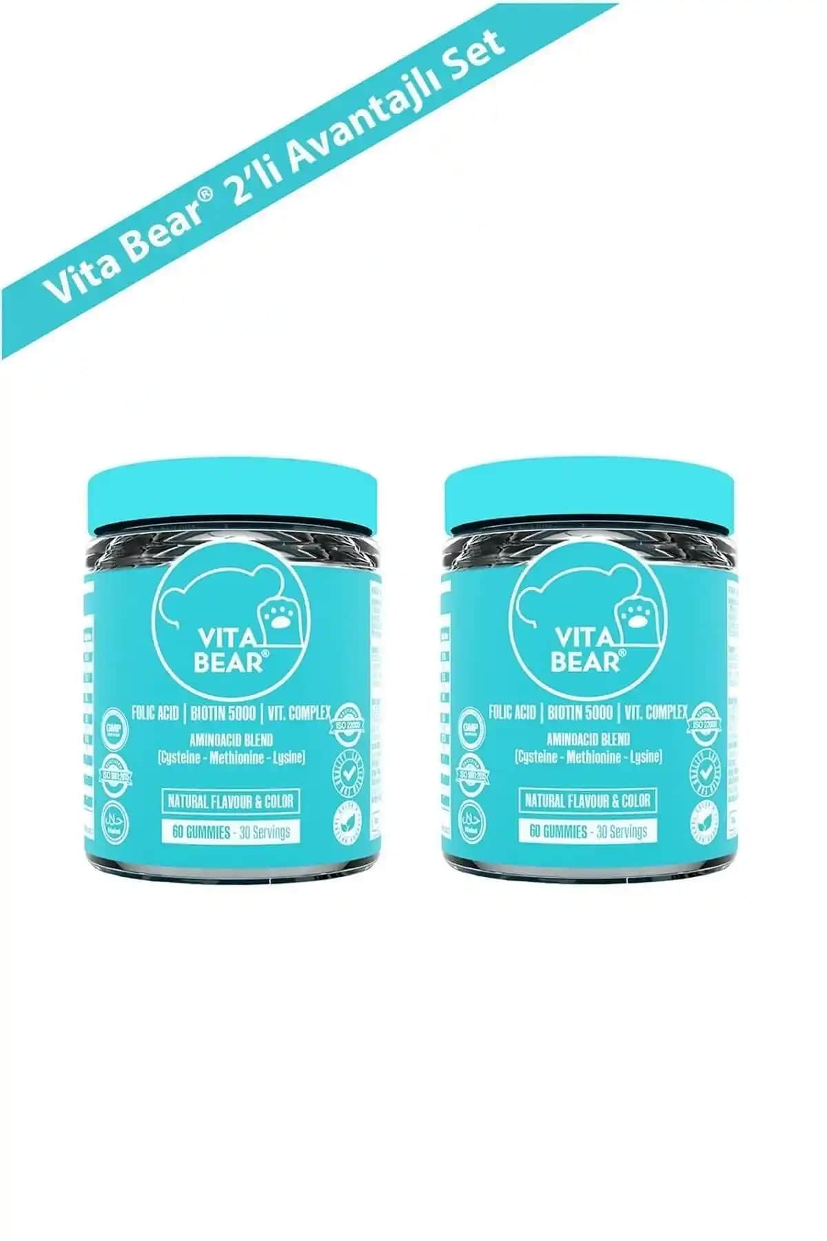 Vita Bear Strong Hair Gummy Vitamin: Saç, Tırnak ve Cilt Sağlığını Destekleyen Doğal Takviye