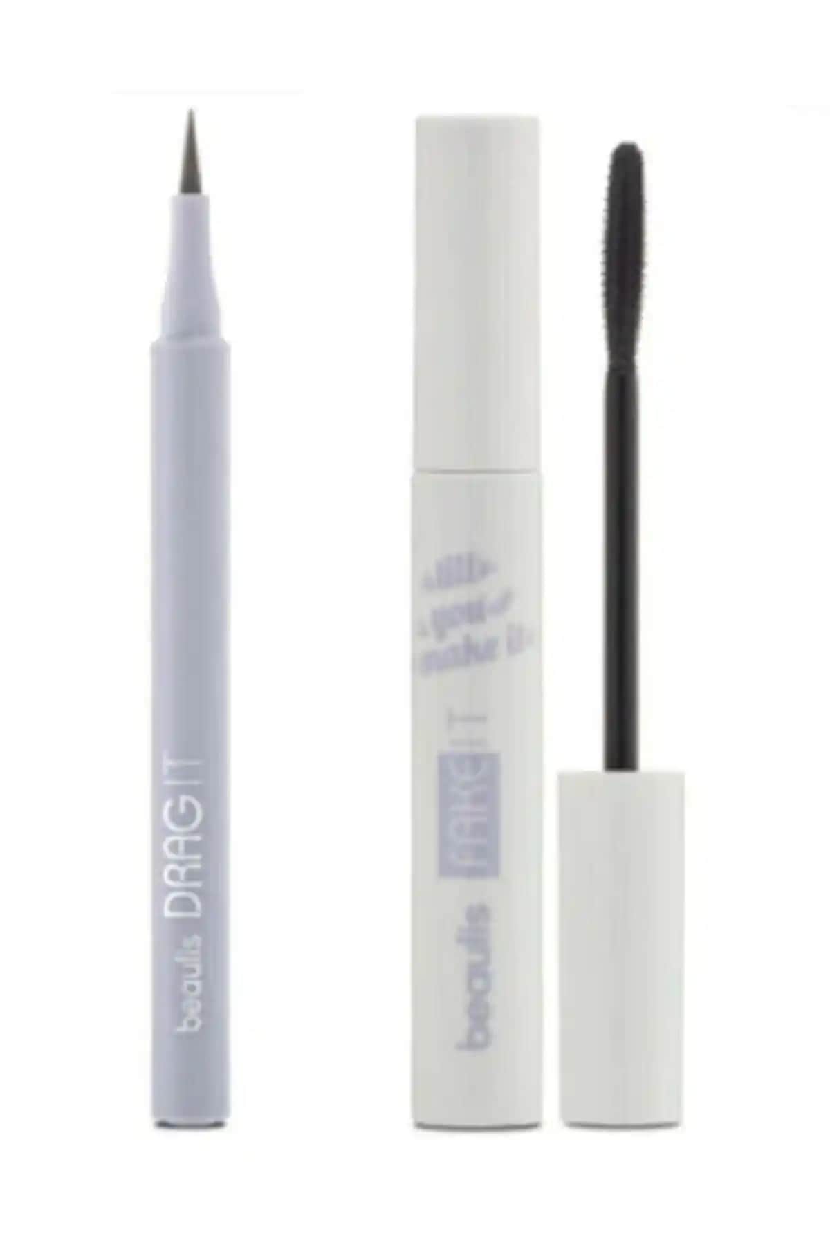 Beaulis Drag It Inkpen Keçe Uçlu Eyeliner ve Fake It Maskara Ürünleri Tanıtımı ve Özellikleri