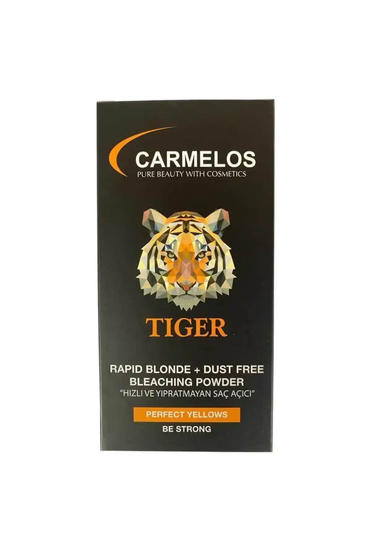 Carmelos Tiger Gri Renk Toz Açıcı ve 30 Vol Oksidan Seti ile Saç Açma İşlemlerinde Güvenilir Sonuçlar