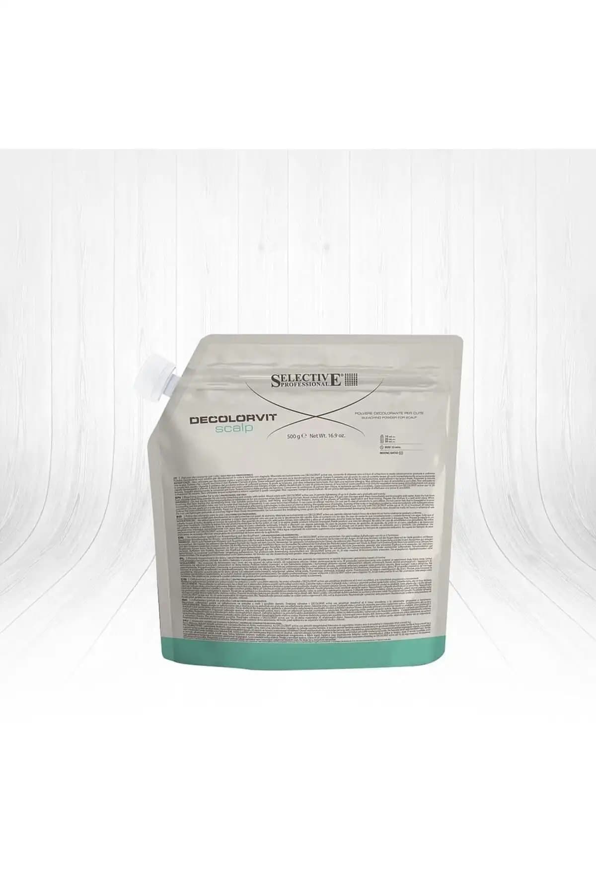 Genel Markalar Decolorvit Scalp Toz Açıcı 500 gr Profesyonel Saç Açma Çözümü