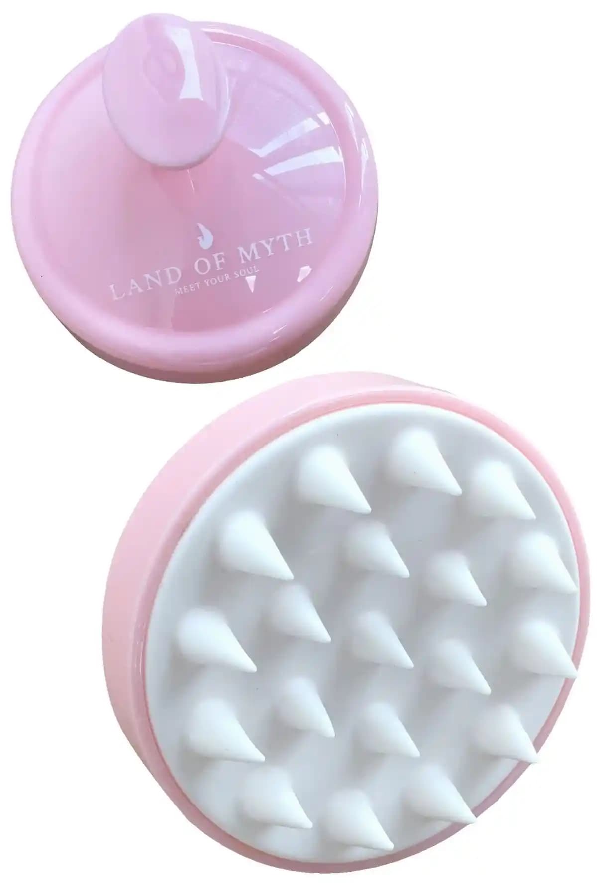 Land of Myth Lom1037 Pembe Silikon Saç Derisi Masaj Şampuan Fırçası İncelemesi